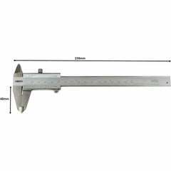 Insize Vernier Caliper 0-150mm/0-6" Range Series 1202-150 - Twin Eagle Imports