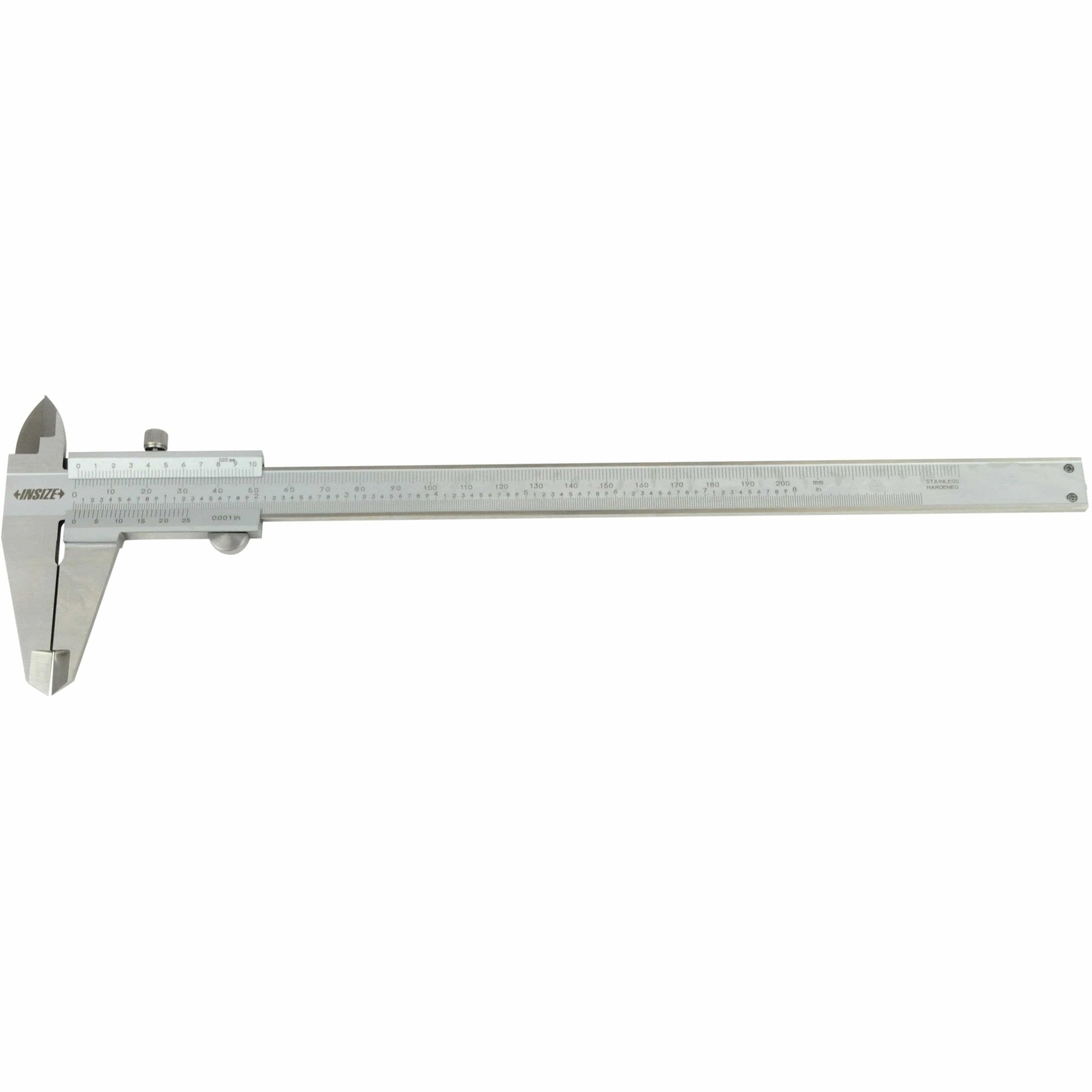 Insize Vernier Caliper 0-200mm/0-8" Range Series 1205-2002E - Twin Eagle Imports