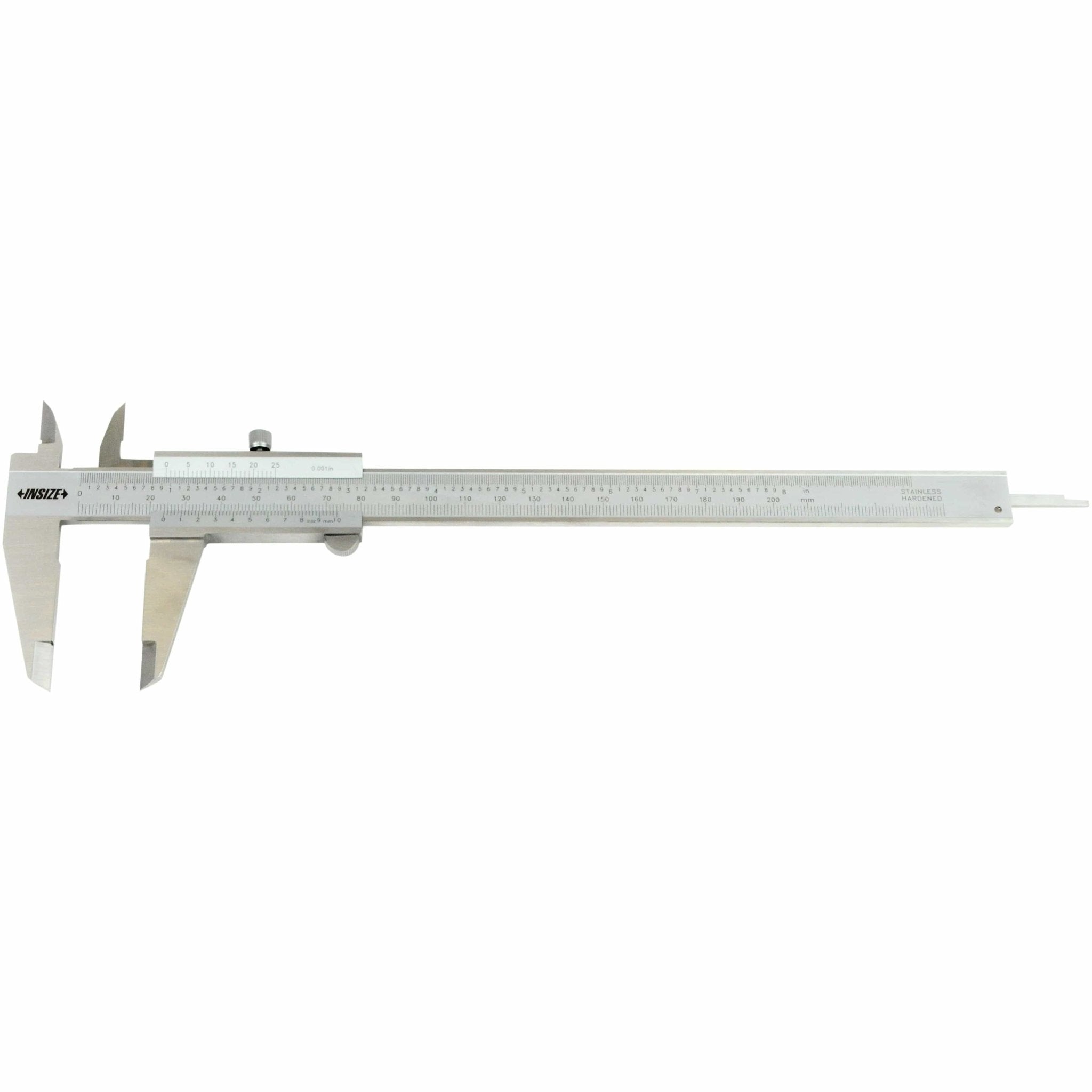 Insize Vernier Caliper 0-200mm/0-8" Range Series 1205-2002S - Twin Eagle Imports