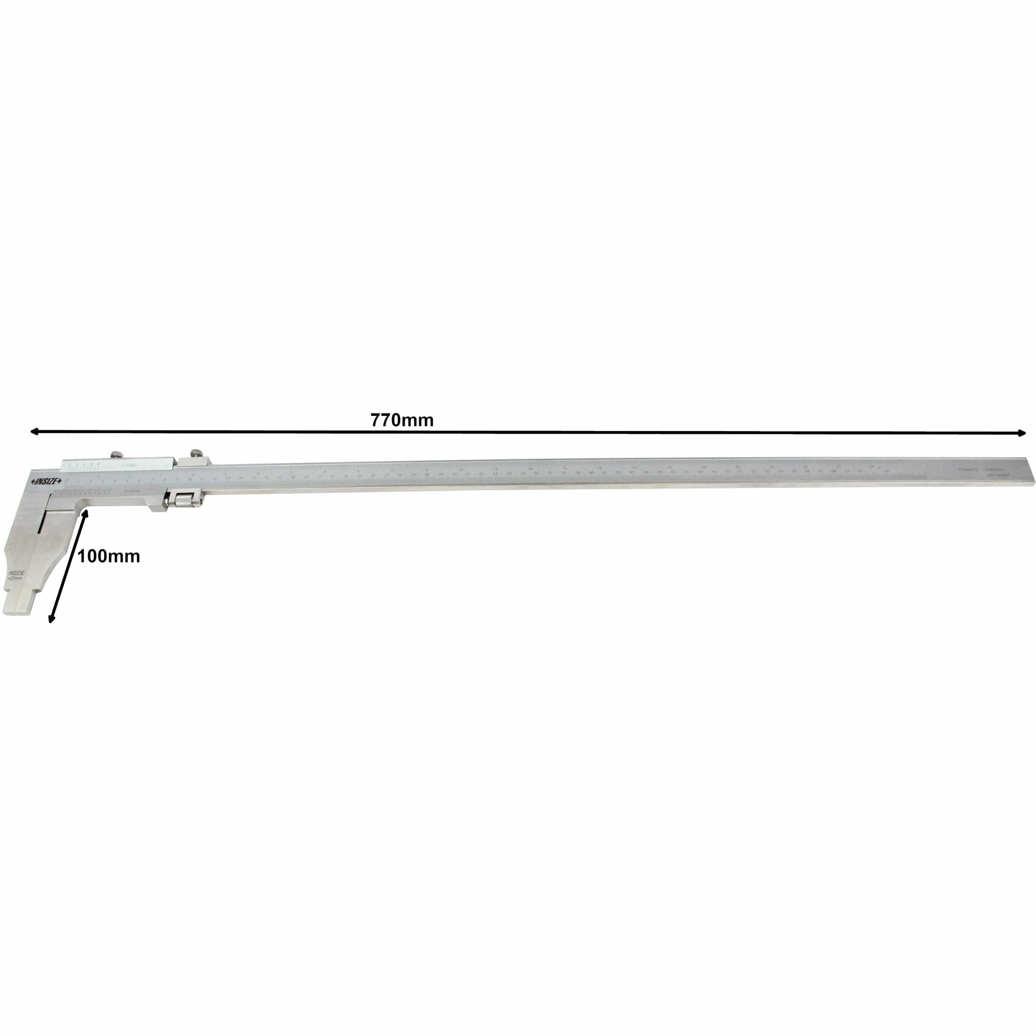 Insize Vernier Caliper 0-600mm/0-24" Range Series 1208-614 - Twin Eagle Imports