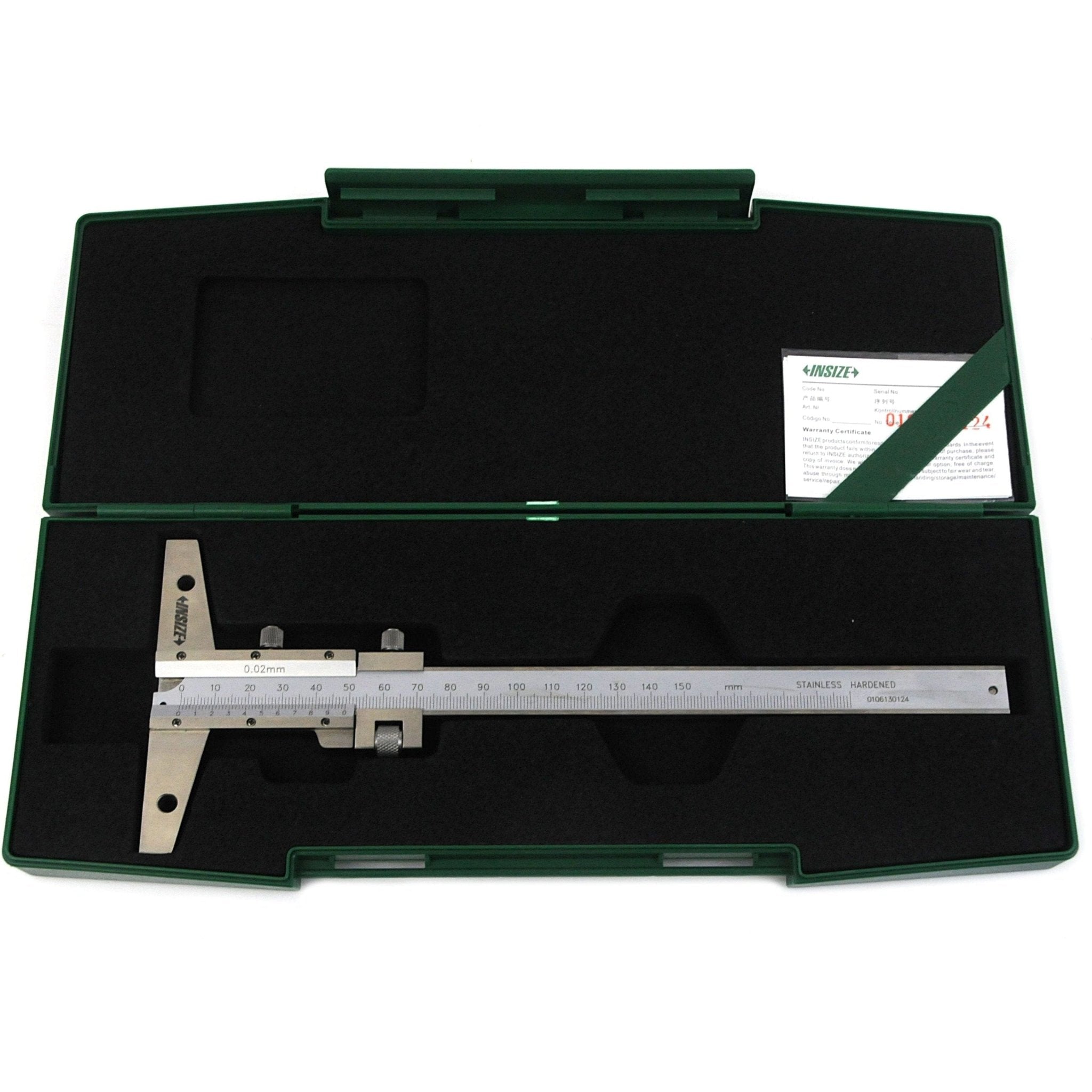Insize Vernier Depth Gauge 0-150mm Range Series 1249-1501 - Twin Eagle Imports