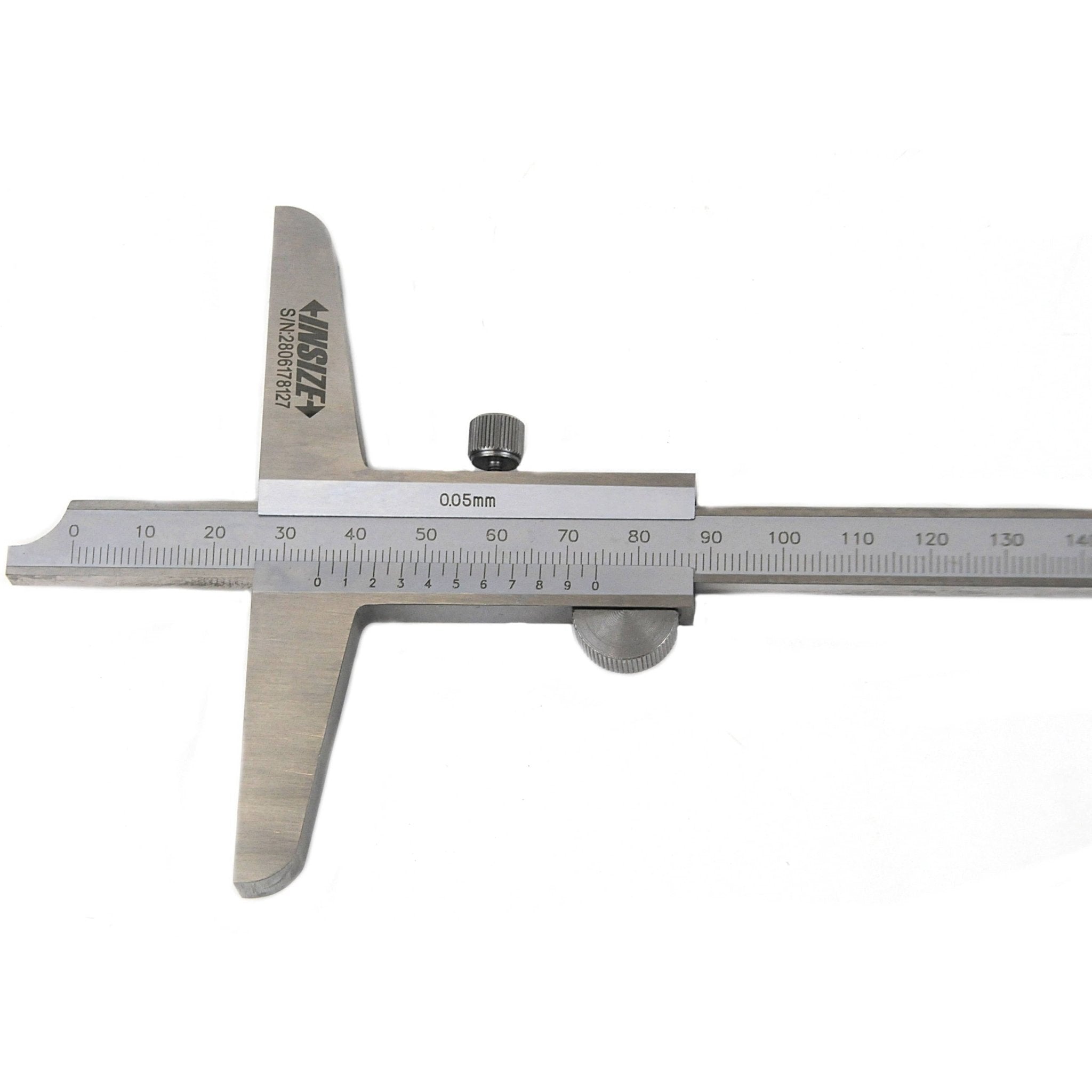 Insize Vernier Depth Gauge 0-200mm Range Series 1240-200 - Twin Eagle Imports