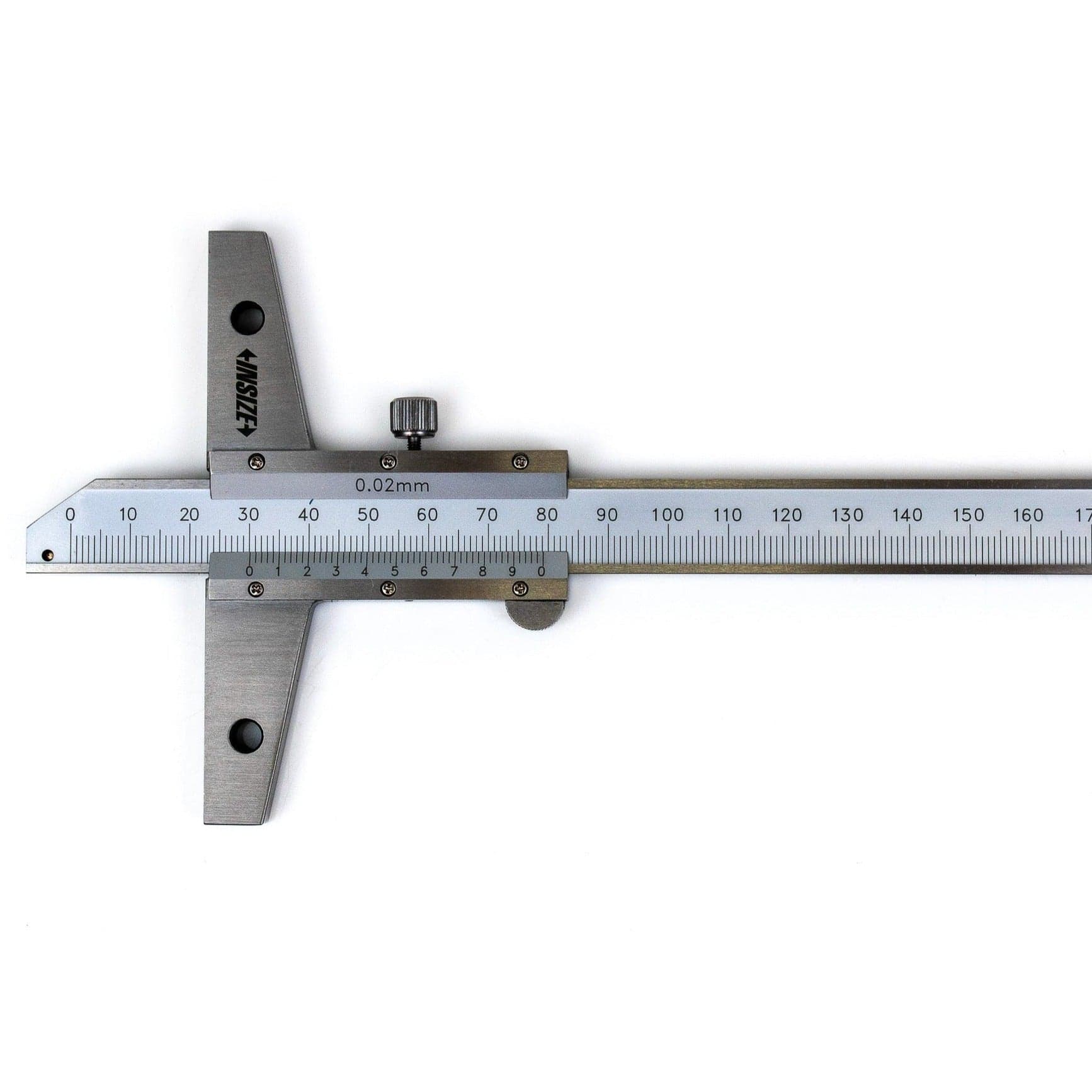 Insize Vernier Depth Gauge 0-200mm Range Series 1247-2001 - Twin Eagle Imports