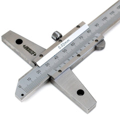 Insize Vernier Depth Gauge 0-200mm Range Series 1247-2001 - Twin Eagle Imports