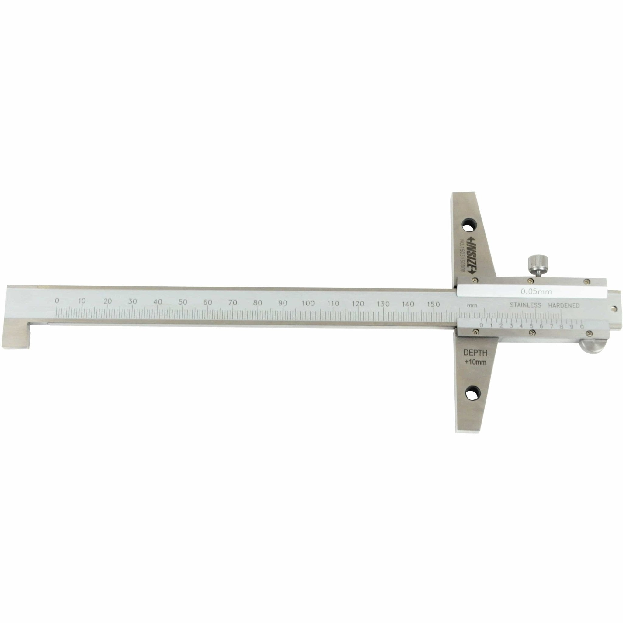 Insize Vernier Hook Depth Gauge 0-150mm Range Series 1248-150 - Twin Eagle Imports