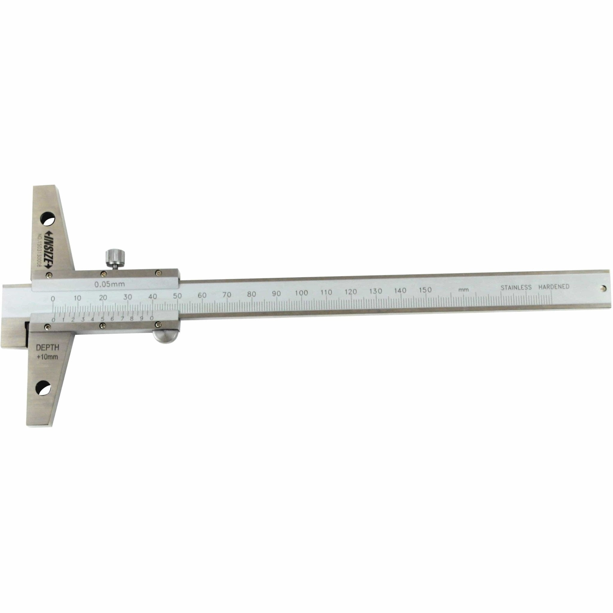 Insize Vernier Hook Depth Gauge 0-150mm Range Series 1248-150 - Twin Eagle Imports
