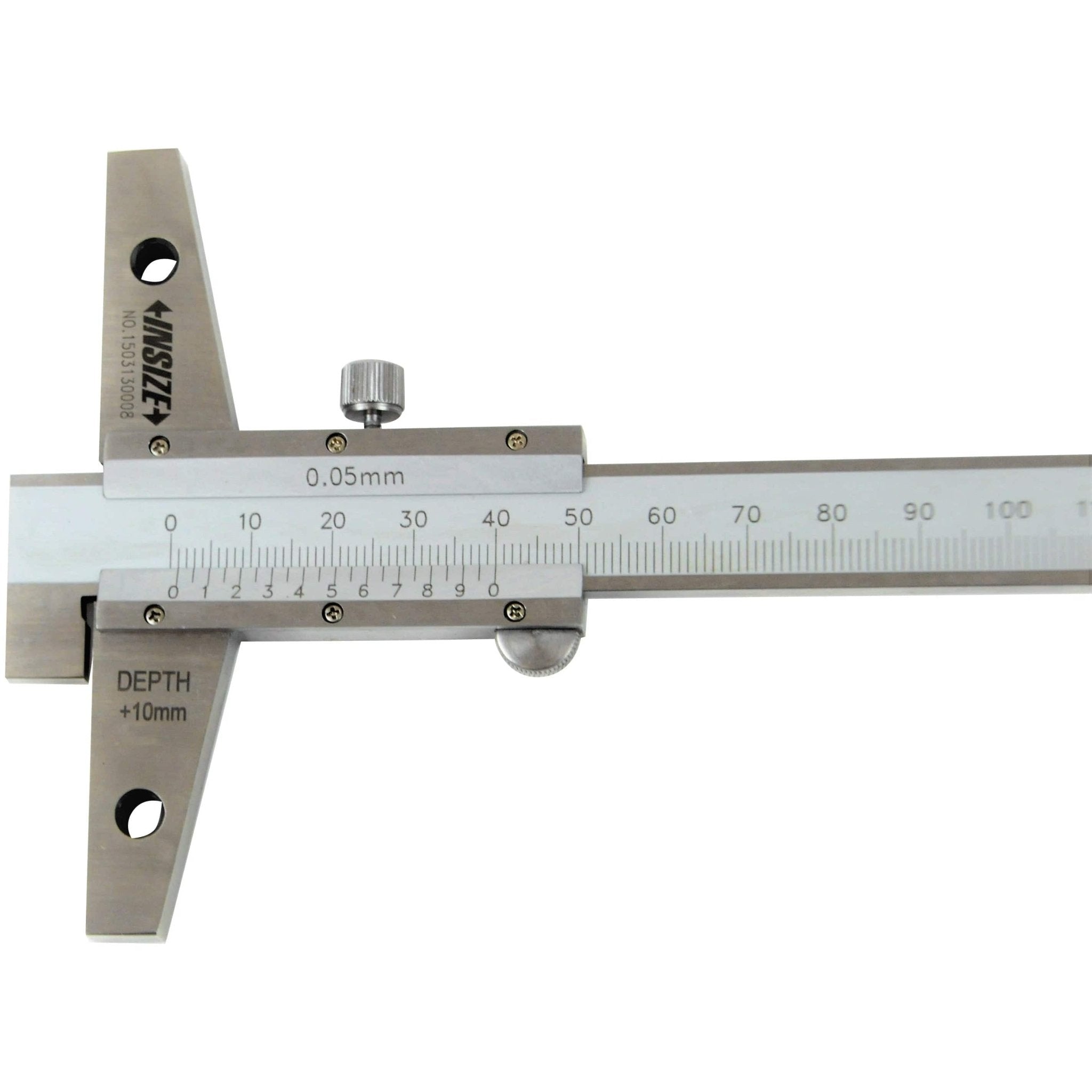 Insize Vernier Hook Depth Gauge 0-150mm Range Series 1248-150 - Twin Eagle Imports