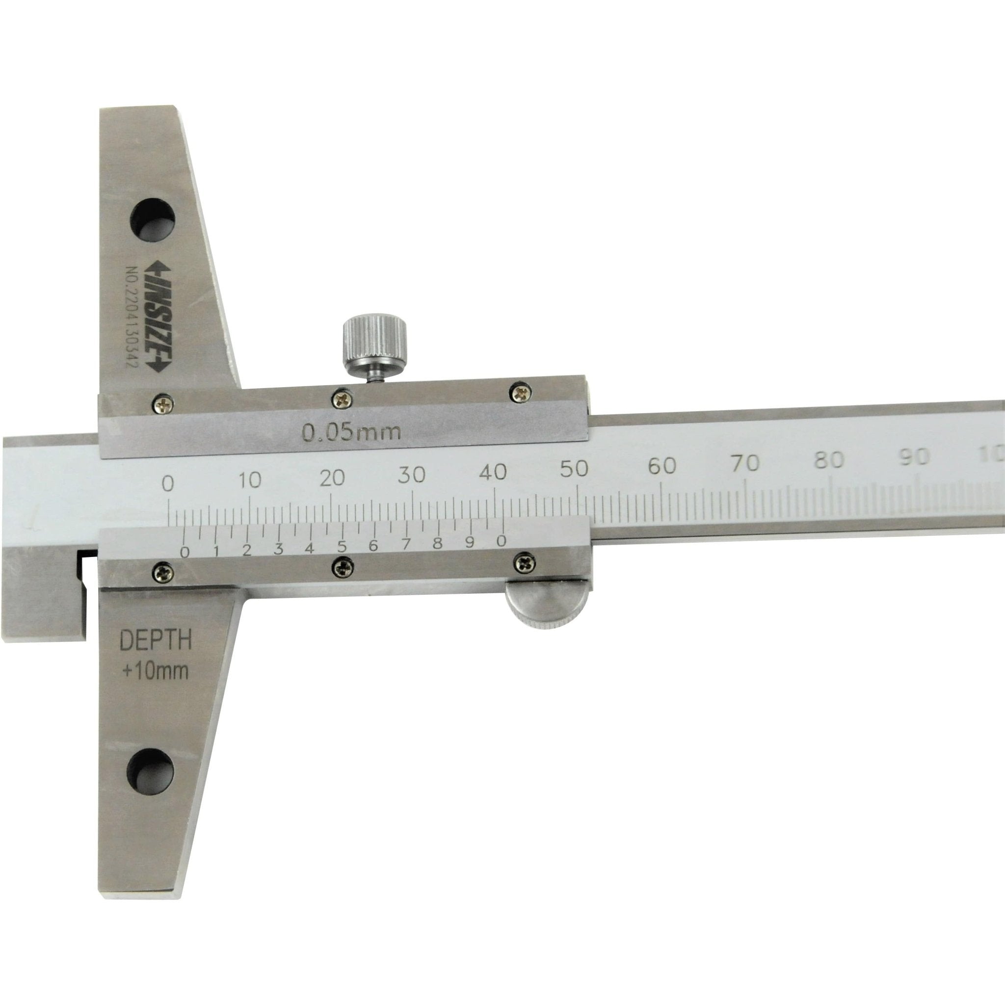 Insize Vernier Hook Depth Gauge 0-200mm Range Series 1248-200 - Twin Eagle Imports
