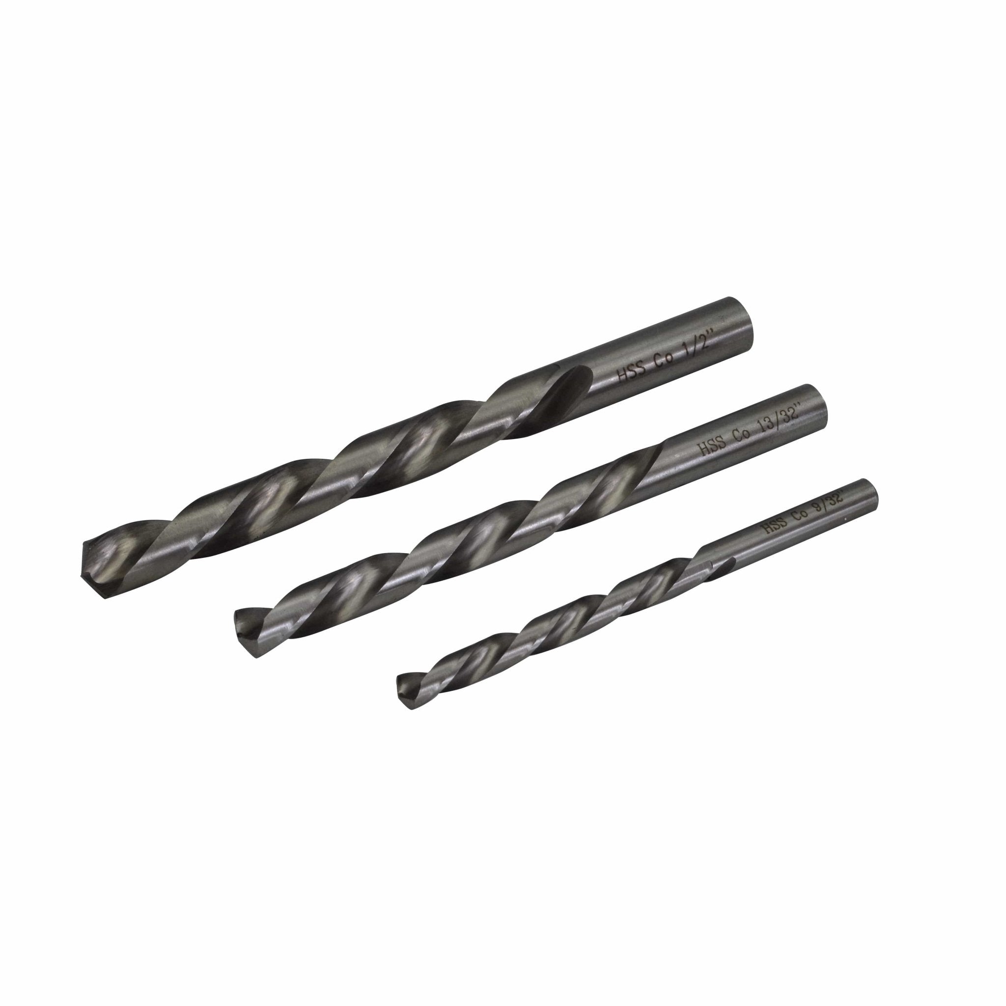 Left Hand Cobalt Drill Bit Set – 29 Piece (1/16"–1/2") – 135° Split Point - Twin Eagle Imports