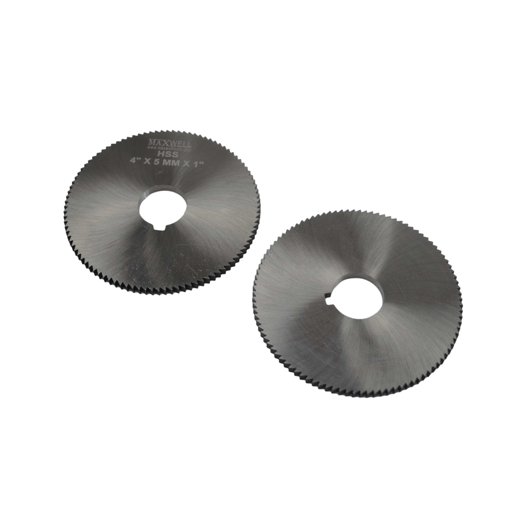 Maxwell HSS Slitting Saw 4" x 5 MM x 1" Bore - Twin Eagle Imports