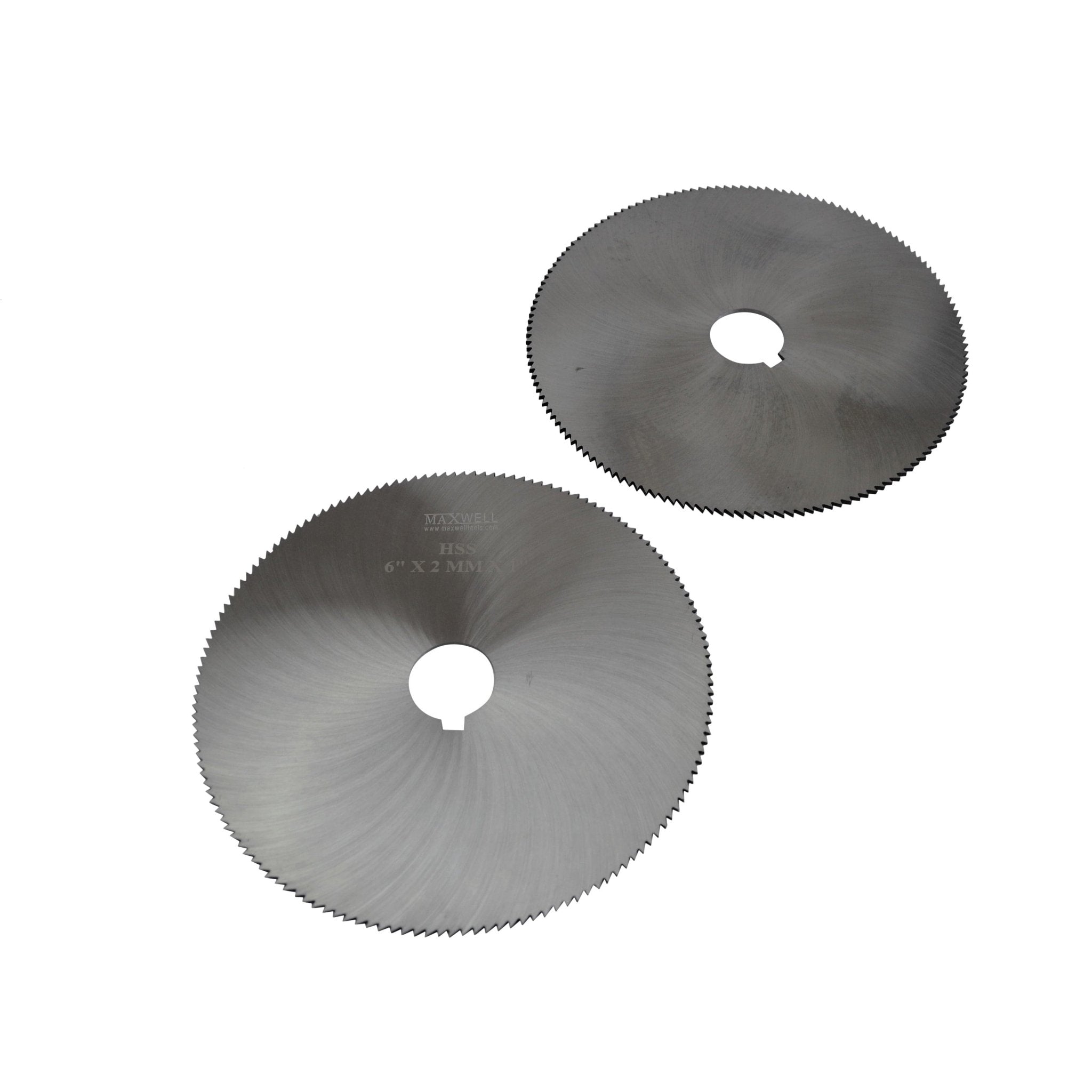 Maxwell HSS Slitting Saw 6" x 2mm x 1" Bore - Twin Eagle Imports