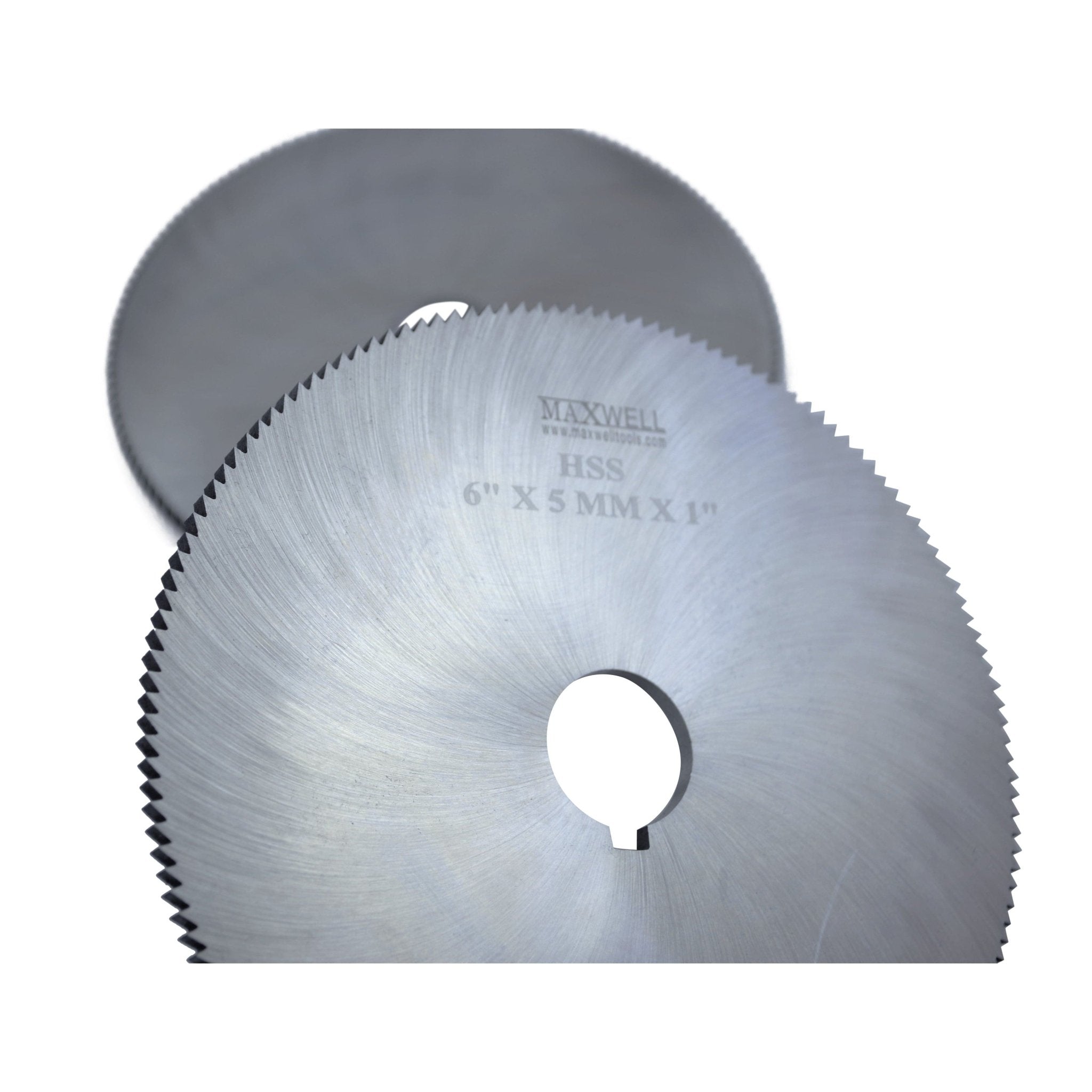 Maxwell HSS Slitting Saw 6" x 5mm x 1" Bore - Twin Eagle Imports