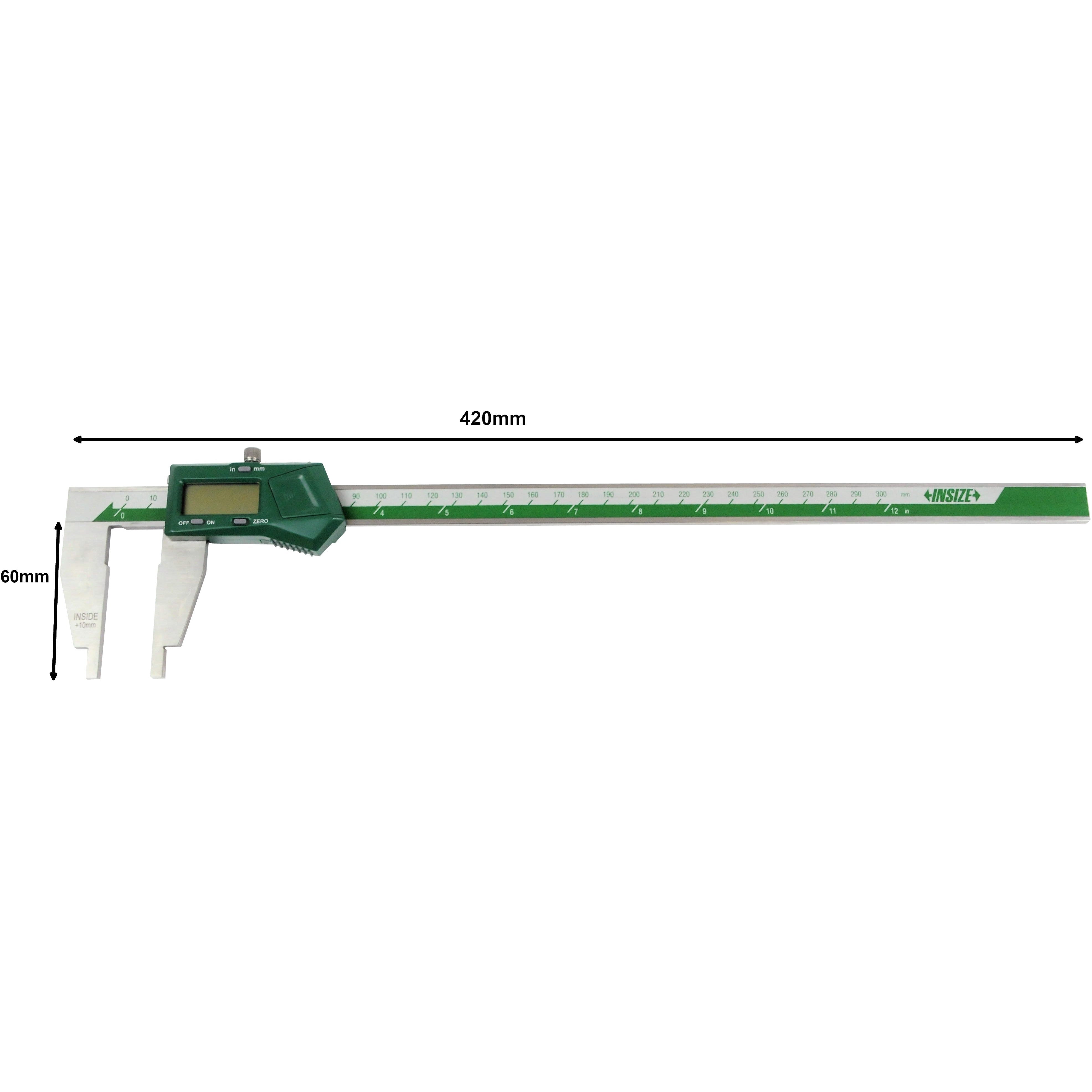 Insize Digital Caliper 0-300mm/0-12" Range Series 1170-306