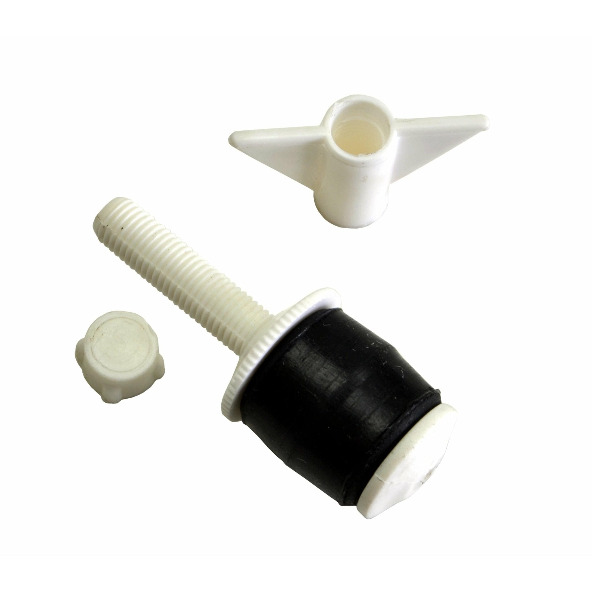 Nylon Mechanical Pipe Test plug bung with 10mm bypass 23mm to 32mm - Twin Eagle Imports