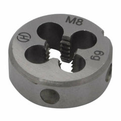Right Hand Metric HSS Die M8 x 1.25 - Twin Eagle Imports