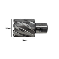 34 x 25mm HSS Annular Cutter