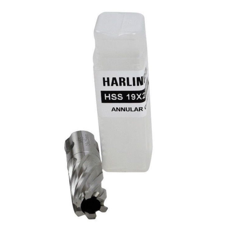 19 x 25mm HSS Annular Broach Cutter ; Rotabroach Magnetic Drill. ; Universal Shank