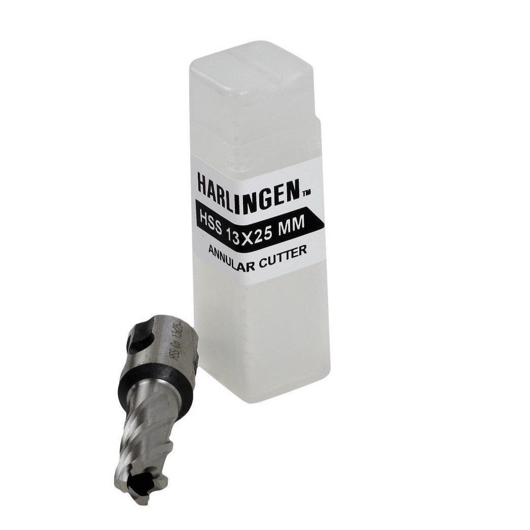 13 x 25mm HSS Annular Broach Cutter ; Rotabroach Magnetic Drill. ; Universal Shank
