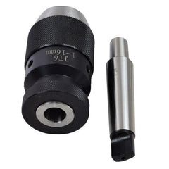 1-16 MM Keyless Drill Chuck;JT 6 Taper Arbor Morse 3 MT 3 included