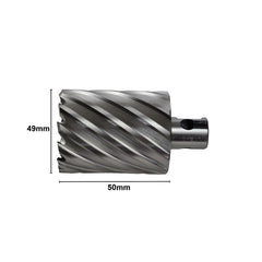 49x50 mm HSS Annular Broach Cutter ; Rotabroach Magnetic Drill ; Universal Shank