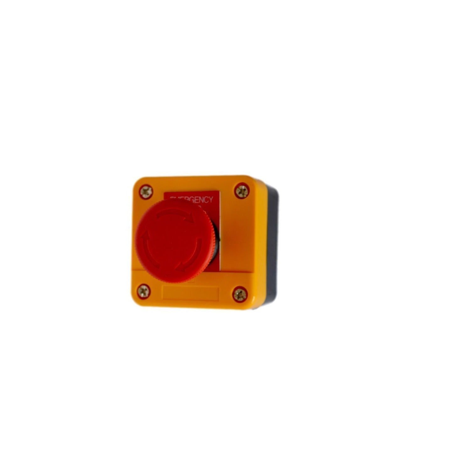 Red Sign Emergency Stop Push Button 660V Switch Control Durable Made