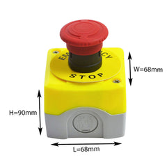 telemecanique emergency e stop push button switch