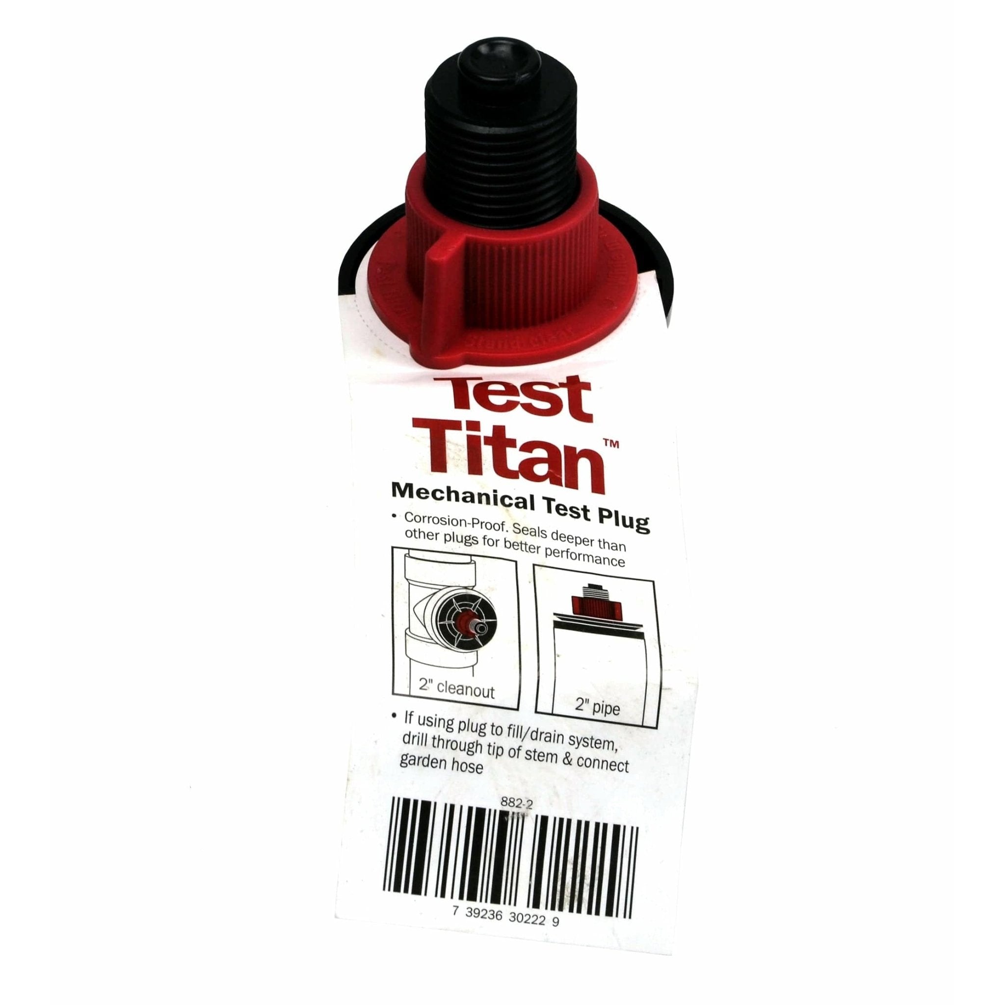 Sioux Test Titan Mechanical Expanding Plumbing Plug 2 " 50 mm - Twin Eagle Imports