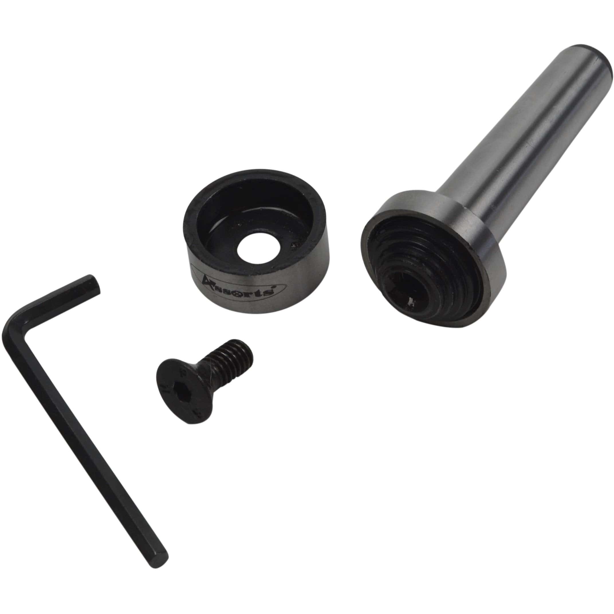 Twin Eagle Imports Adaptor Slitting Saw Holder-MT2 Shank (M10 x 1.5 Drawbar)