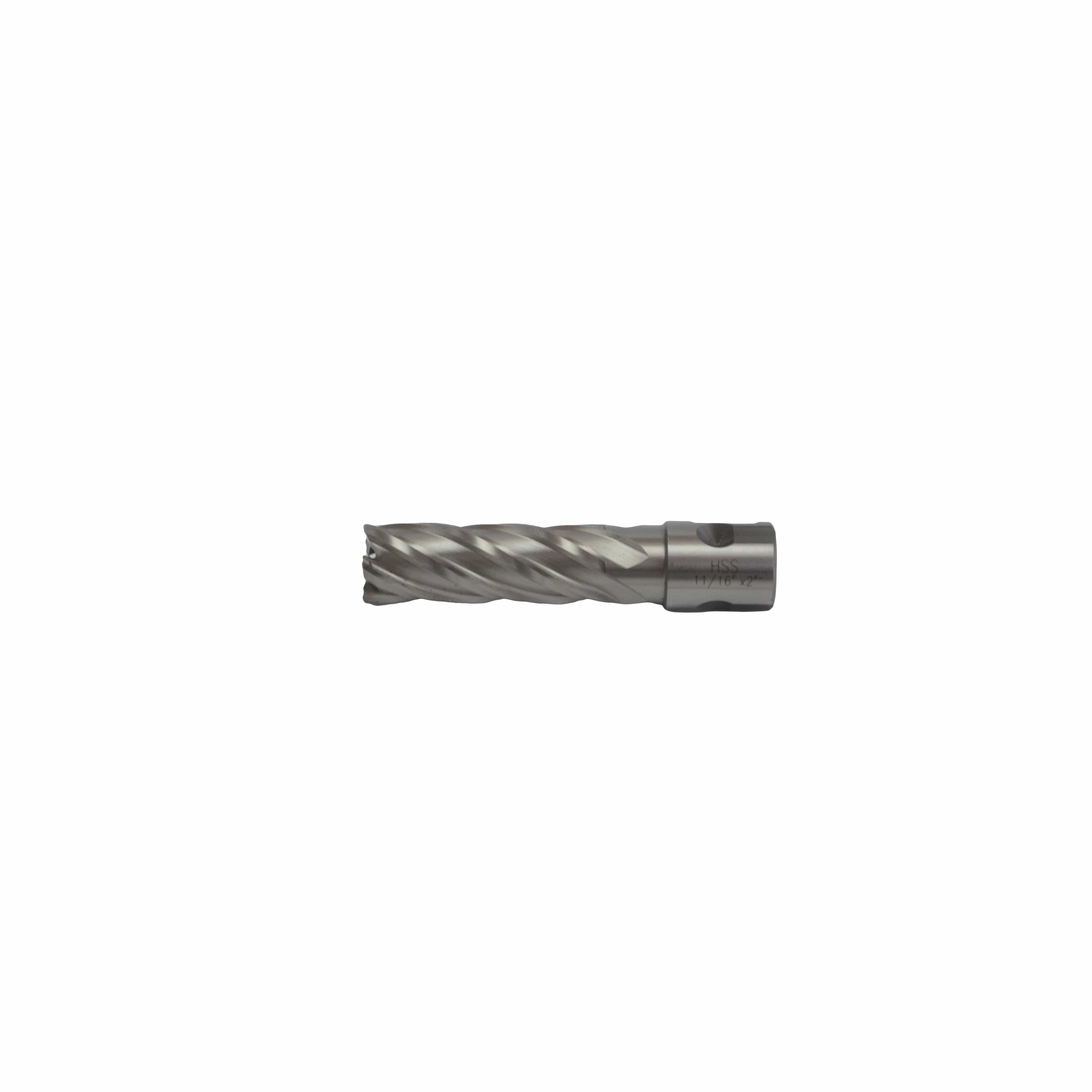 Twin Eagle Imports Annular Cutter 11/16" x 2"  Annular cutter 3/4" Weldon Shank