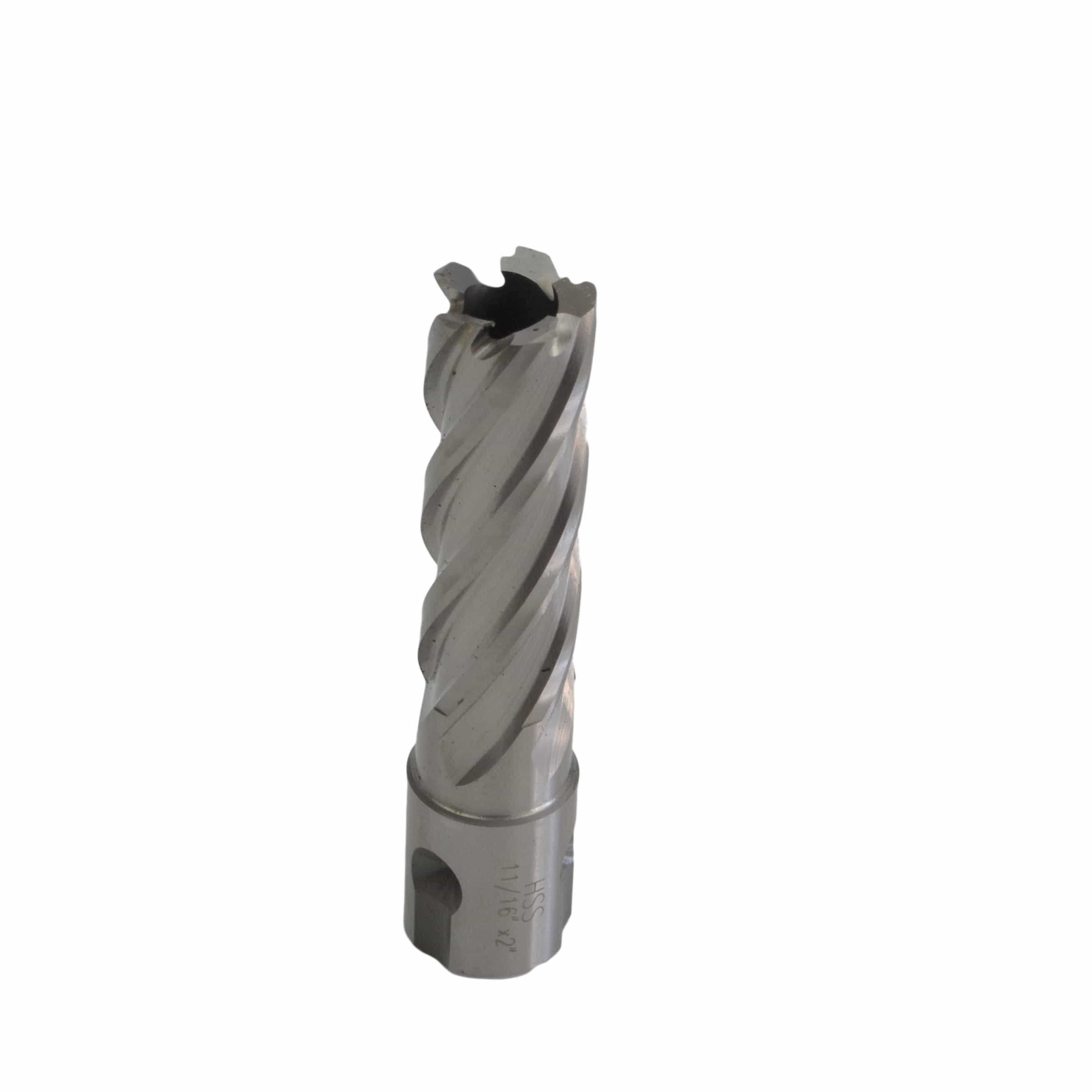 Twin Eagle Imports Annular Cutter 11/16" x 2"  Annular cutter 3/4" Weldon Shank