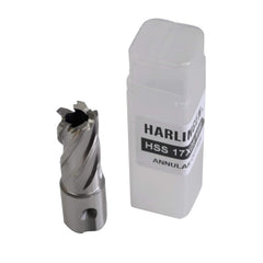 Twin Eagle Imports Annular Cutter 17 x 25mm D.O.C HSS Weldon Shank Annular Cutter