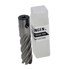 Twin Eagle Imports Annular Cutter 19 x 50mm D.O.C HSS Weldon Shank Annular Cutter