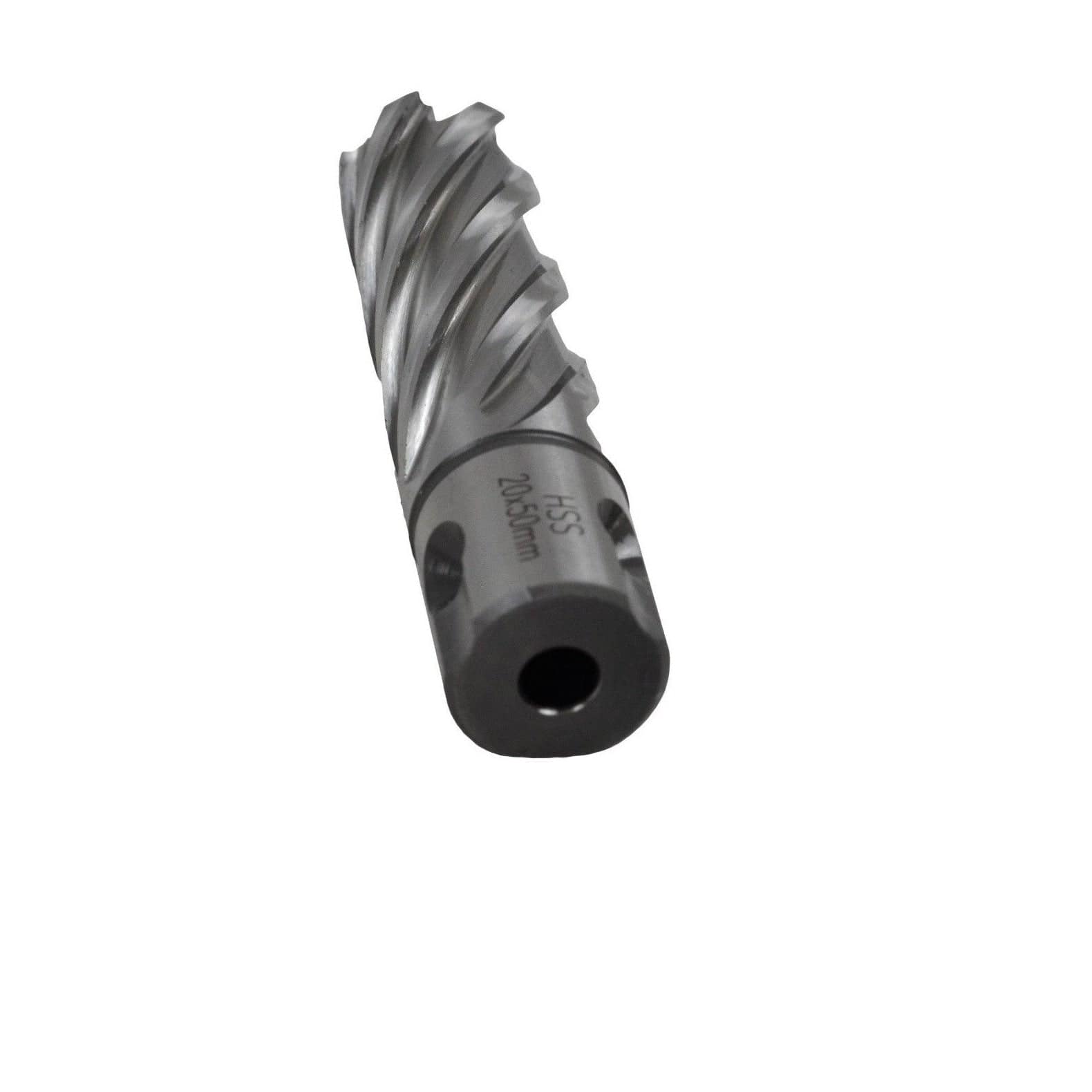 Twin Eagle Imports Annular Cutter 20 x 50mm D.O.C HSS Weldon Shank Annular Cutter