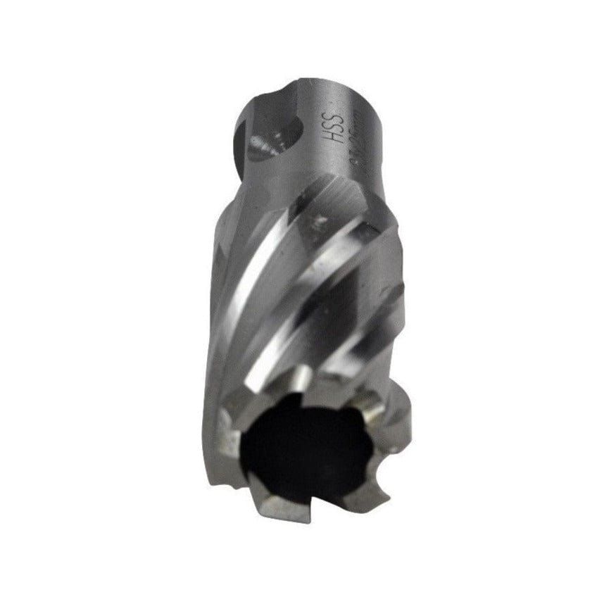 Twin Eagle Imports Annular Cutter 23 x 25mm D.O.C HSS Weldon Shank Annular Cutter