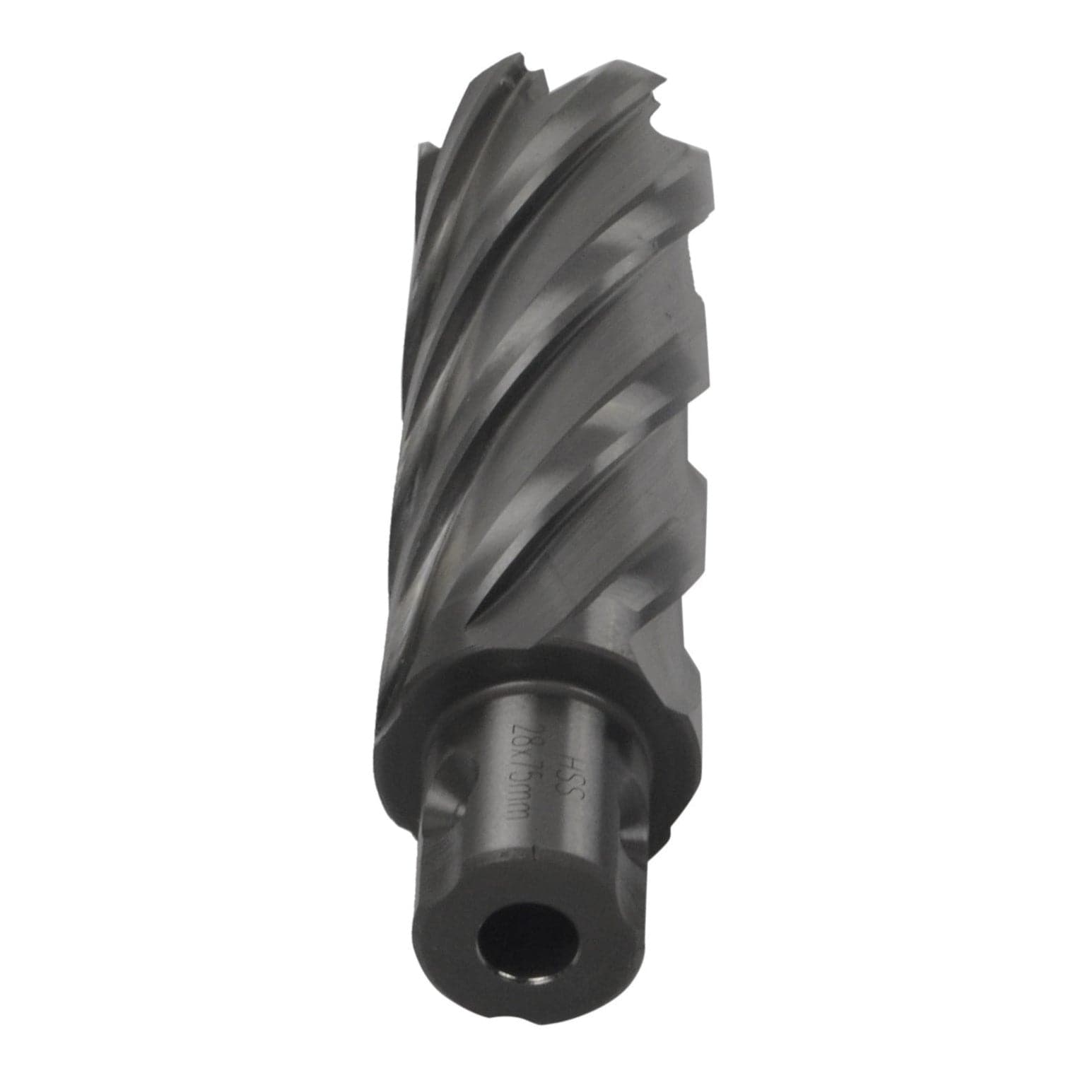 Twin Eagle Imports Annular Cutter 28 x 75mm D.O.C HSS Weldon Shank Annular Cutter