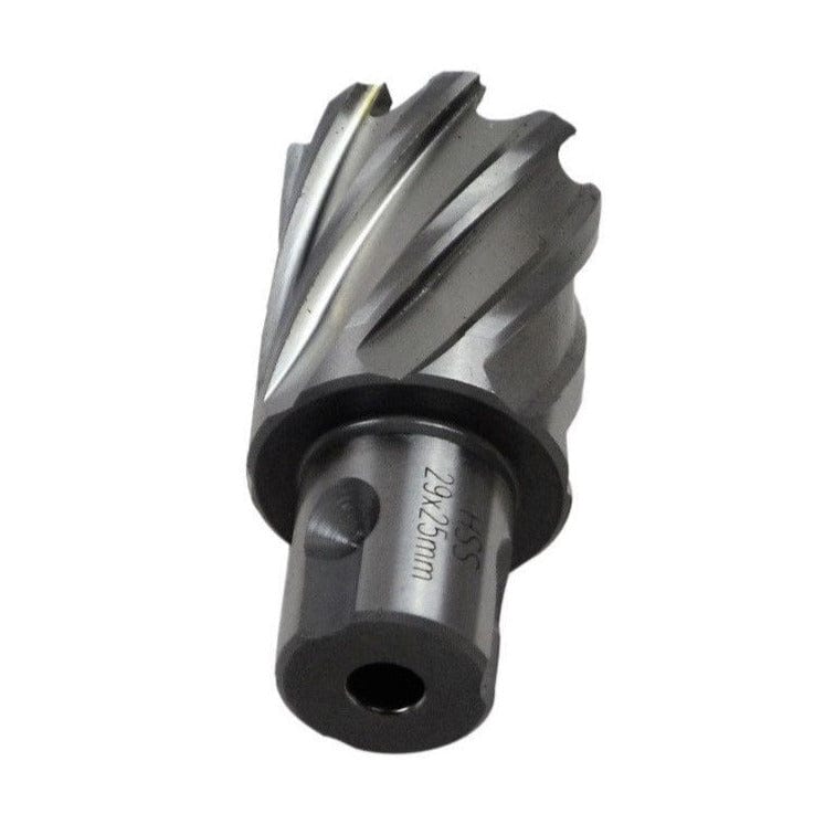 Twin Eagle Imports Annular Cutter 29 x 25mm D.O.C HSS Weldon Shank Annular Cutter