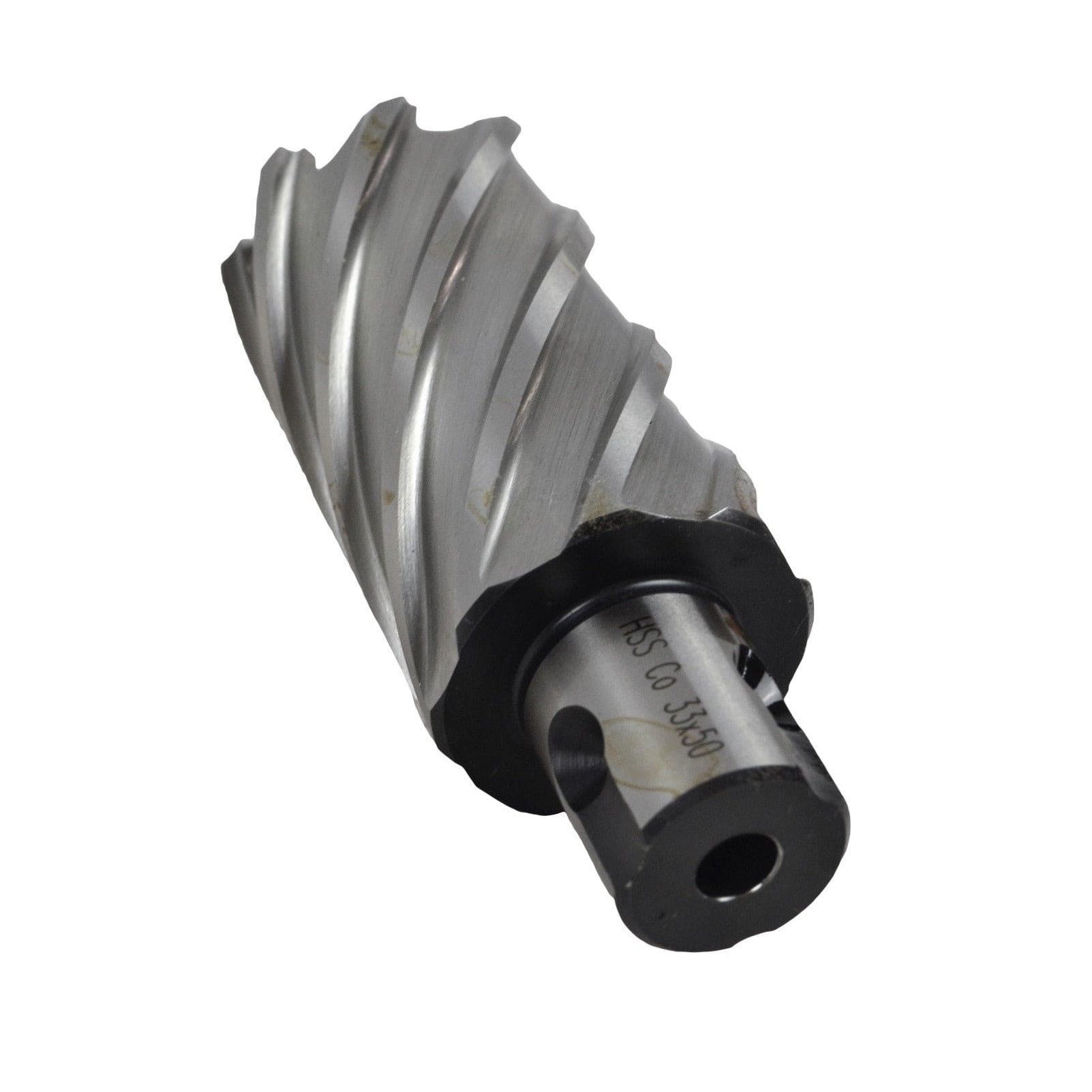 Twin Eagle Imports Annular Cutter 33 x 50mm D.O.C HSS Weldon Shank Annular Cutter