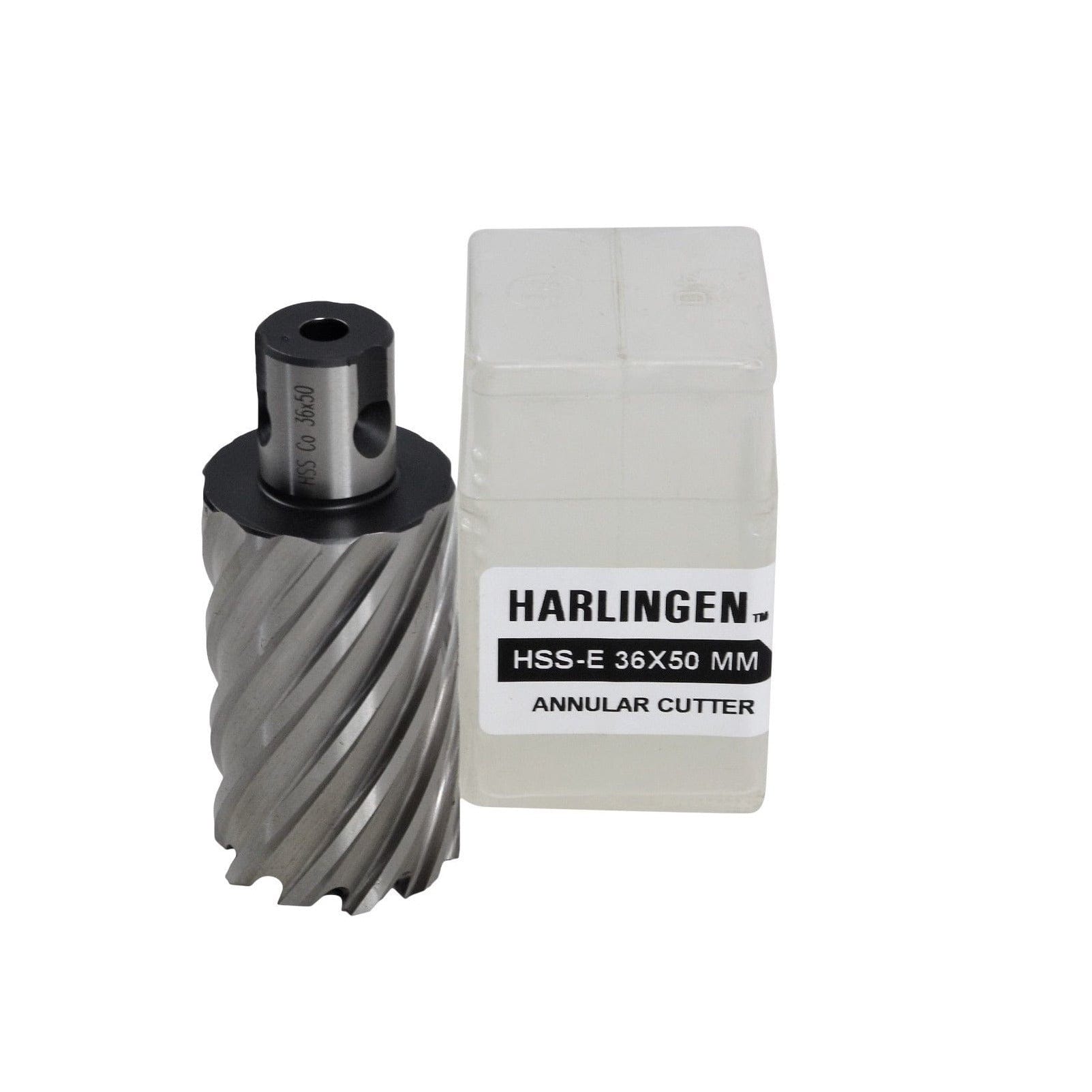 Twin Eagle Imports Annular Cutter 36 x 50mm D.O.C HSS Weldon Shank Annular Cutter