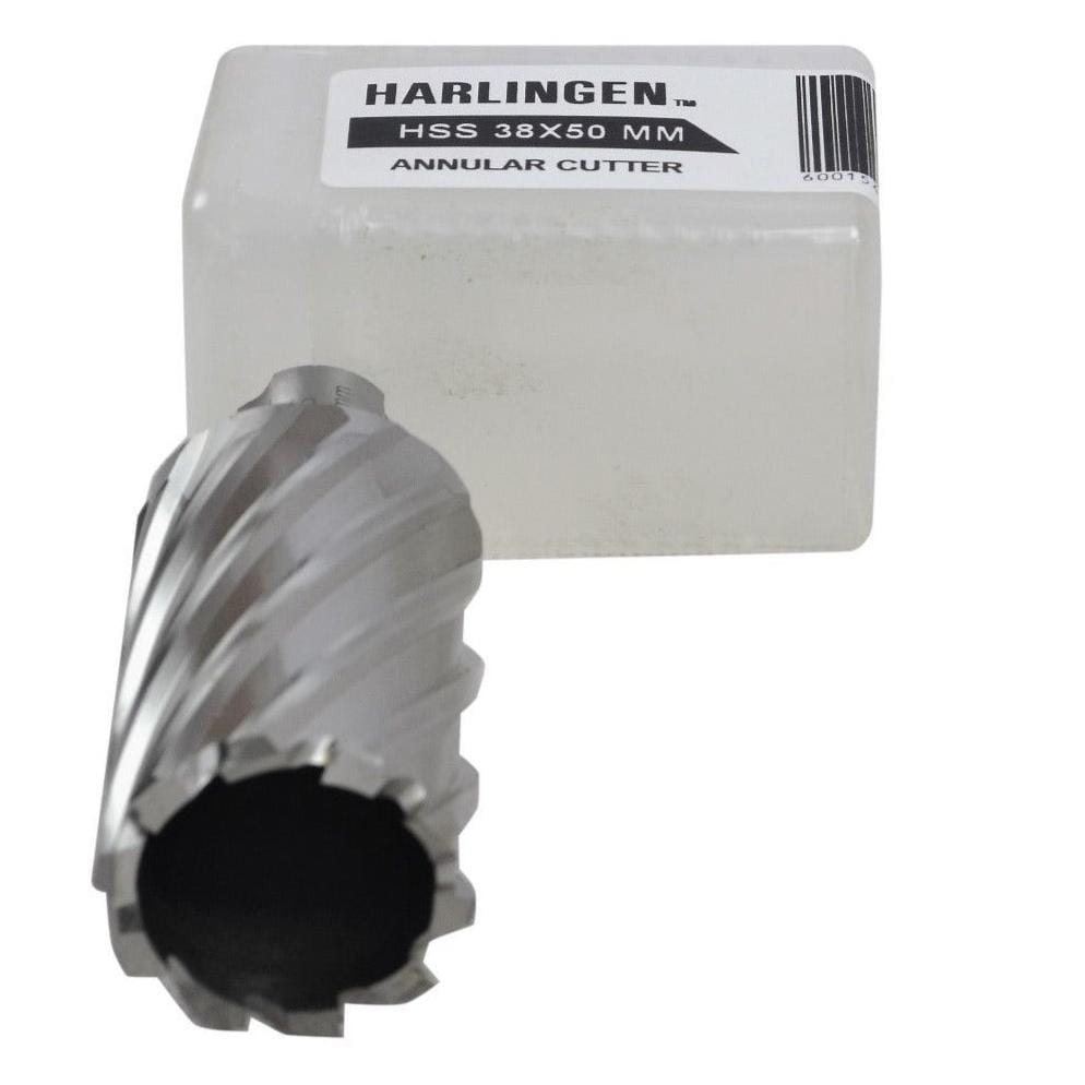 Twin Eagle Imports Annular Cutter 38 x 50mm D.O.C HSS Weldon Shank Annular Cutter