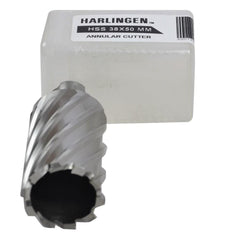 Twin Eagle Imports Annular Cutter 38 x 50mm D.O.C HSS Weldon Shank Annular Cutter