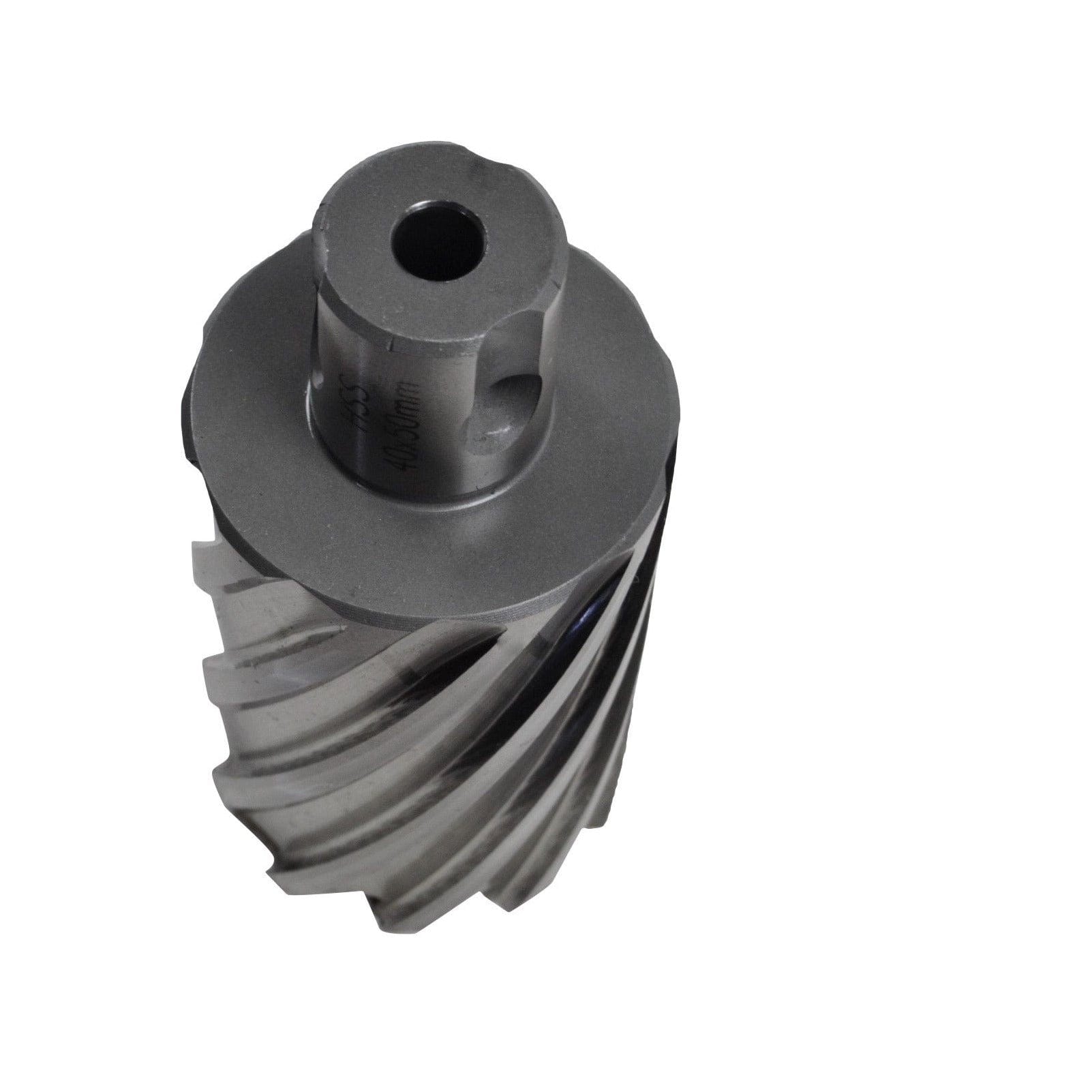 Twin Eagle Imports Annular Cutter 40 x 50mm D.O.C HSS Weldon Shank Annular Cutter