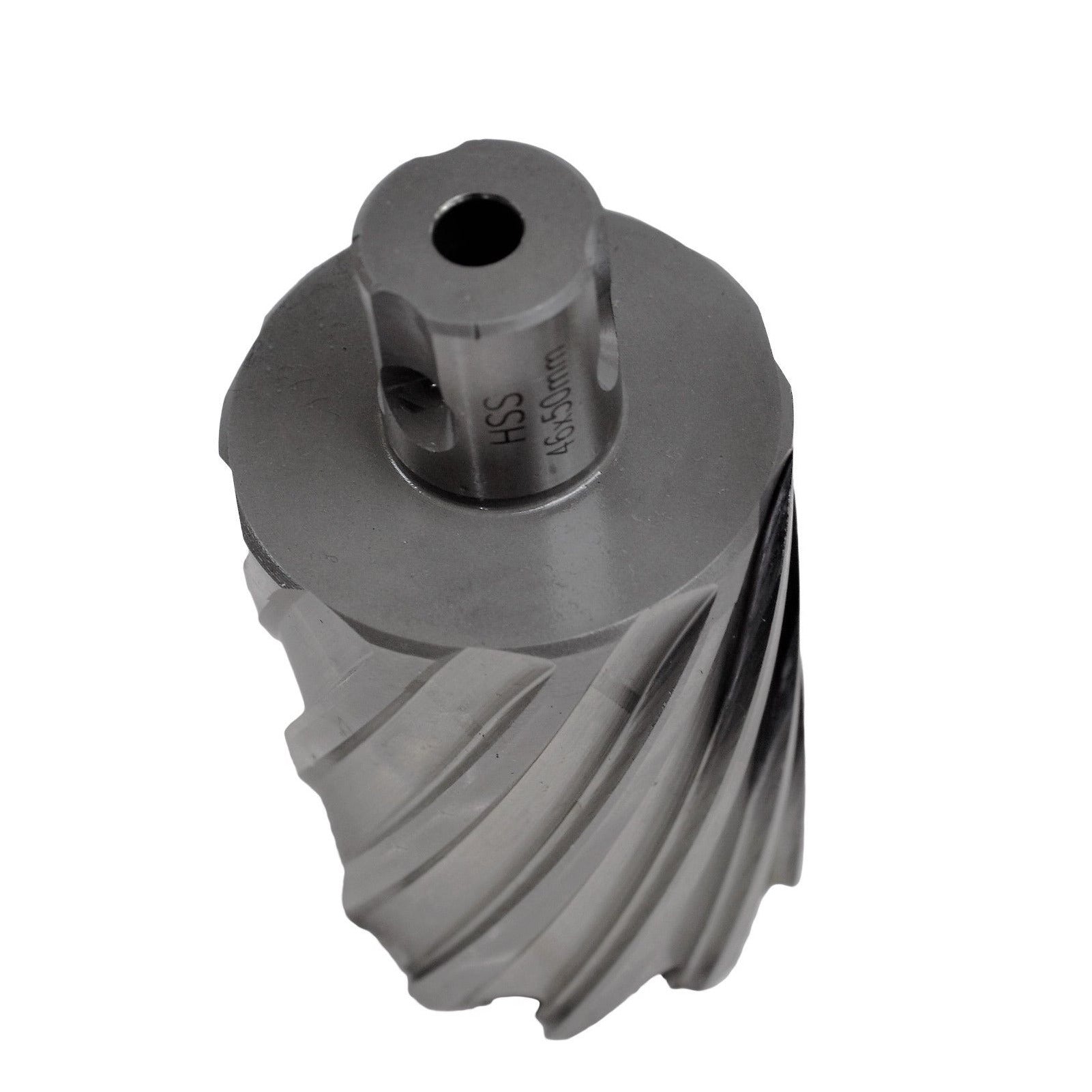 Twin Eagle Imports Annular Cutter 46 x 50mm D.O.C HSS Weldon Shank Annular Cutter