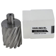 Twin Eagle Imports Annular Cutter 50 x 50mm D.O.C HSS Weldon Shank Annular Cutter