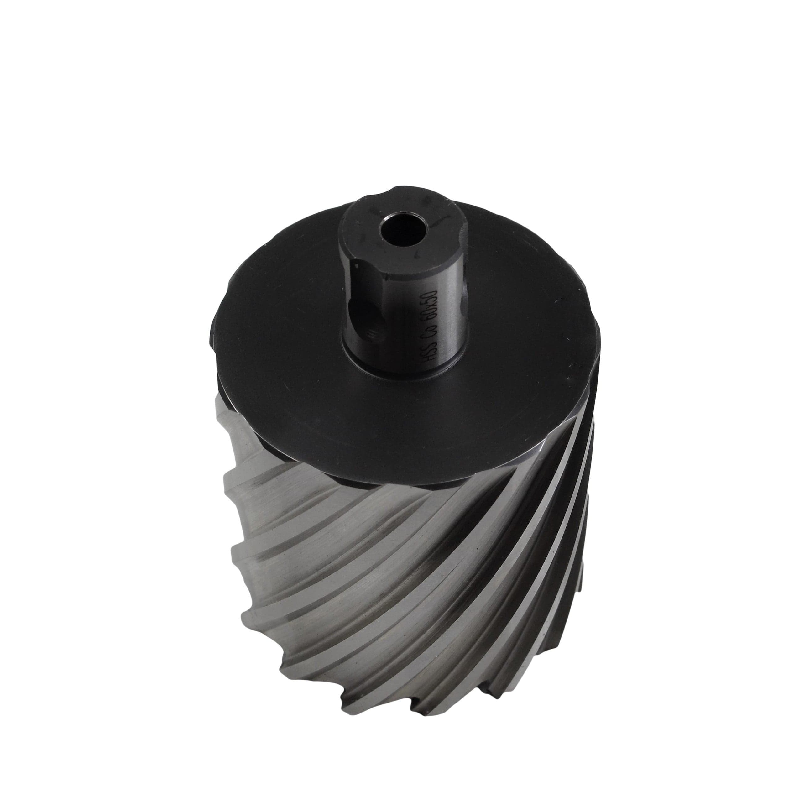 Twin Eagle Imports Annular Cutter 60 x 50mm D.O.C HSS Weldon Shank Annular Cutter