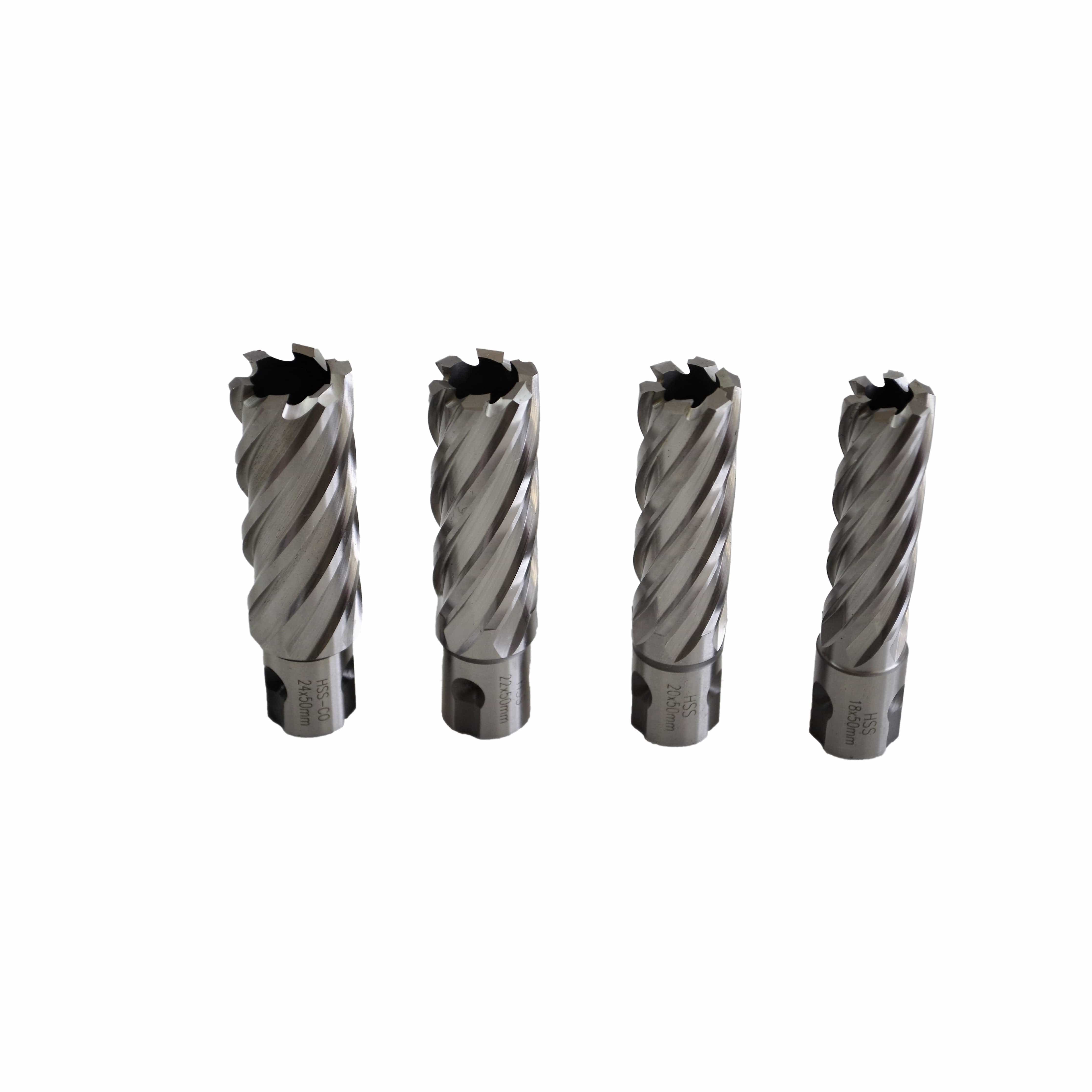 Twin Eagle Imports Annular Cutter Kit Annular Cutter Kit - Sizes 20,22,24,26X50mm