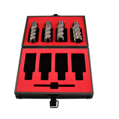 Twin Eagle Imports Annular Cutter Kit Annular Cutter Kit - Sizes 20,22,24,26X50mm