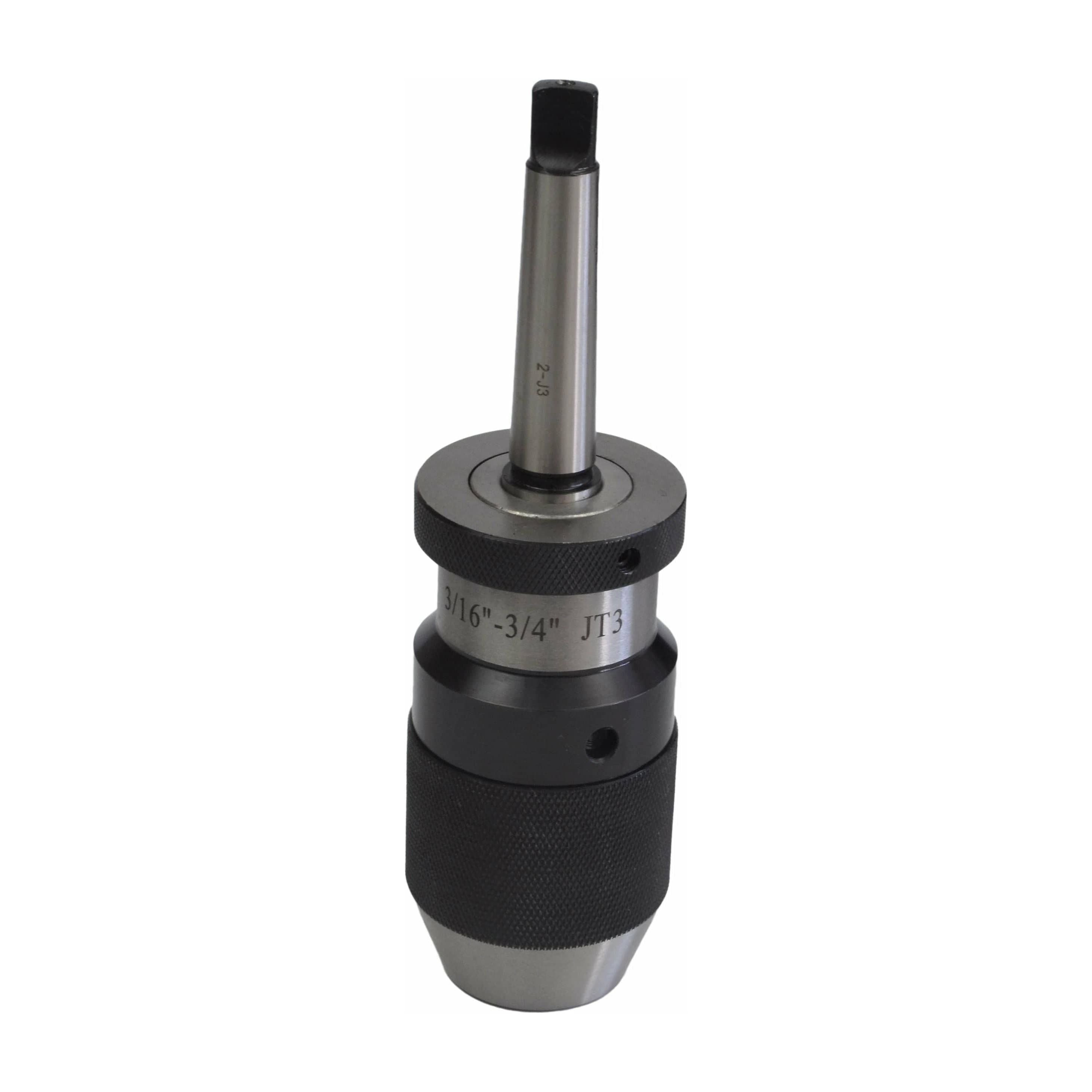 Twin Eagle Imports Chuck 3/16"-3/4" JT3 Keyless Drill Chuck MT2 Arbor  with Tang B Series