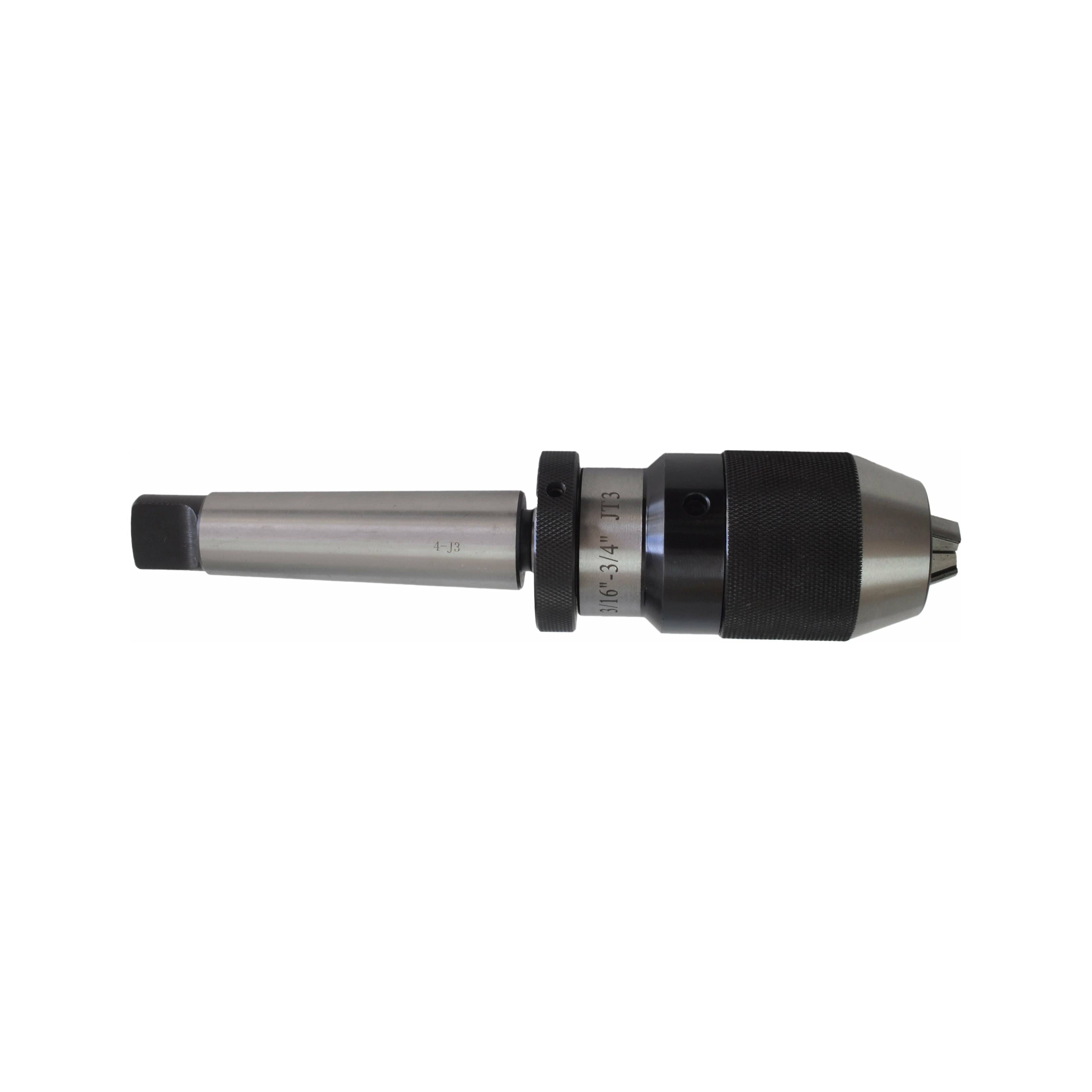 Twin Eagle Imports Chuck 3/16"-3/4" JT3 Keyless Drill Chuck MT4 Arbor with Tang B Series