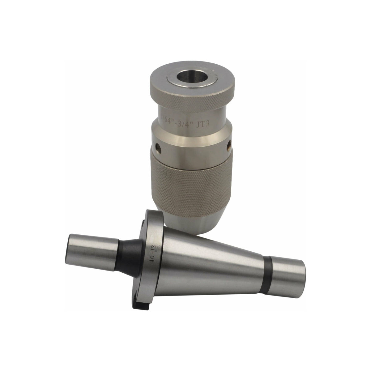 Twin Eagle Imports Chuck 3/16"-3/4" JT3 Keyless Drill Chuck NT40 Drawbar Arbor M Series