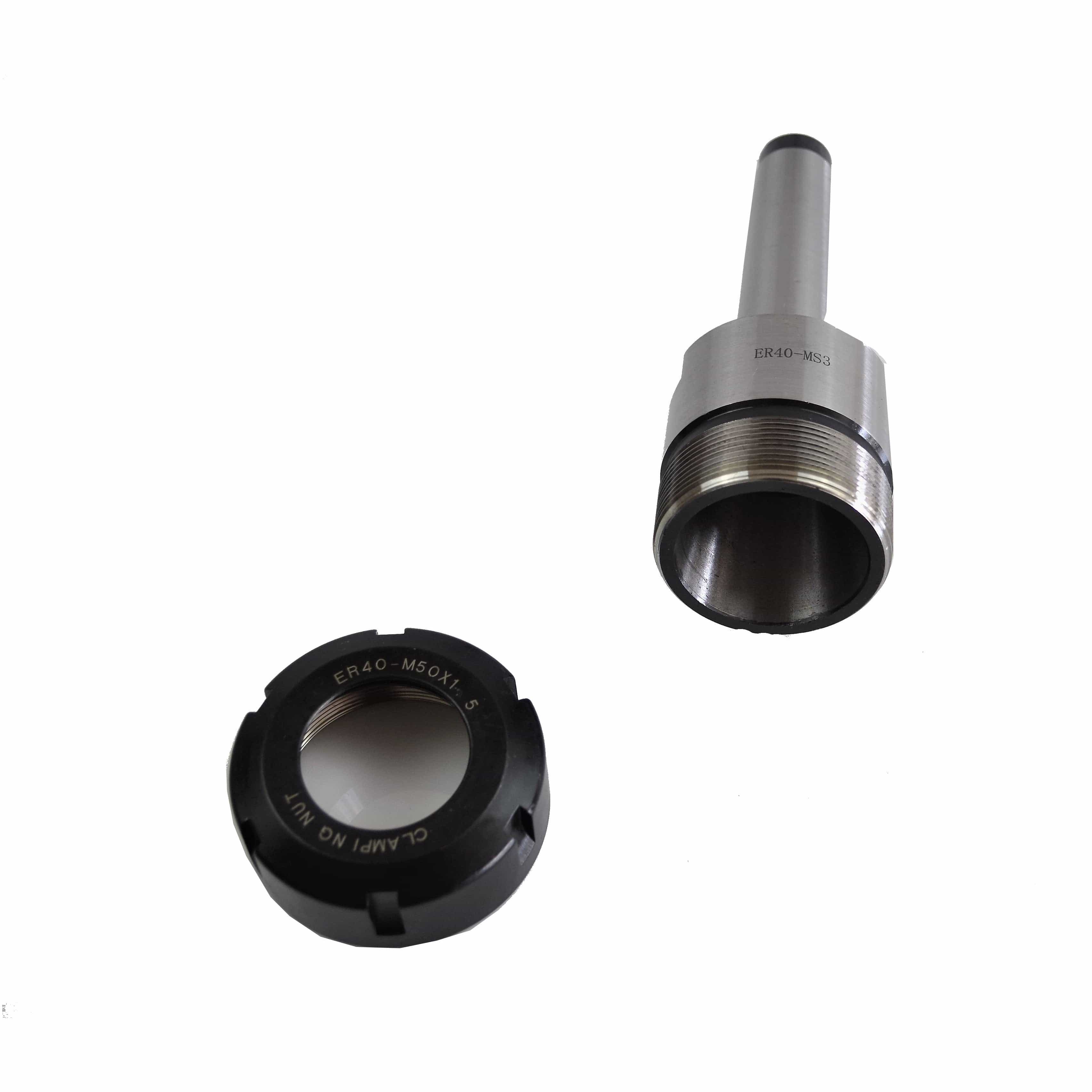 Twin Eagle Imports Collet chuck Collet Chuck ER40 Holder MT3 Morse 3 Shank M12